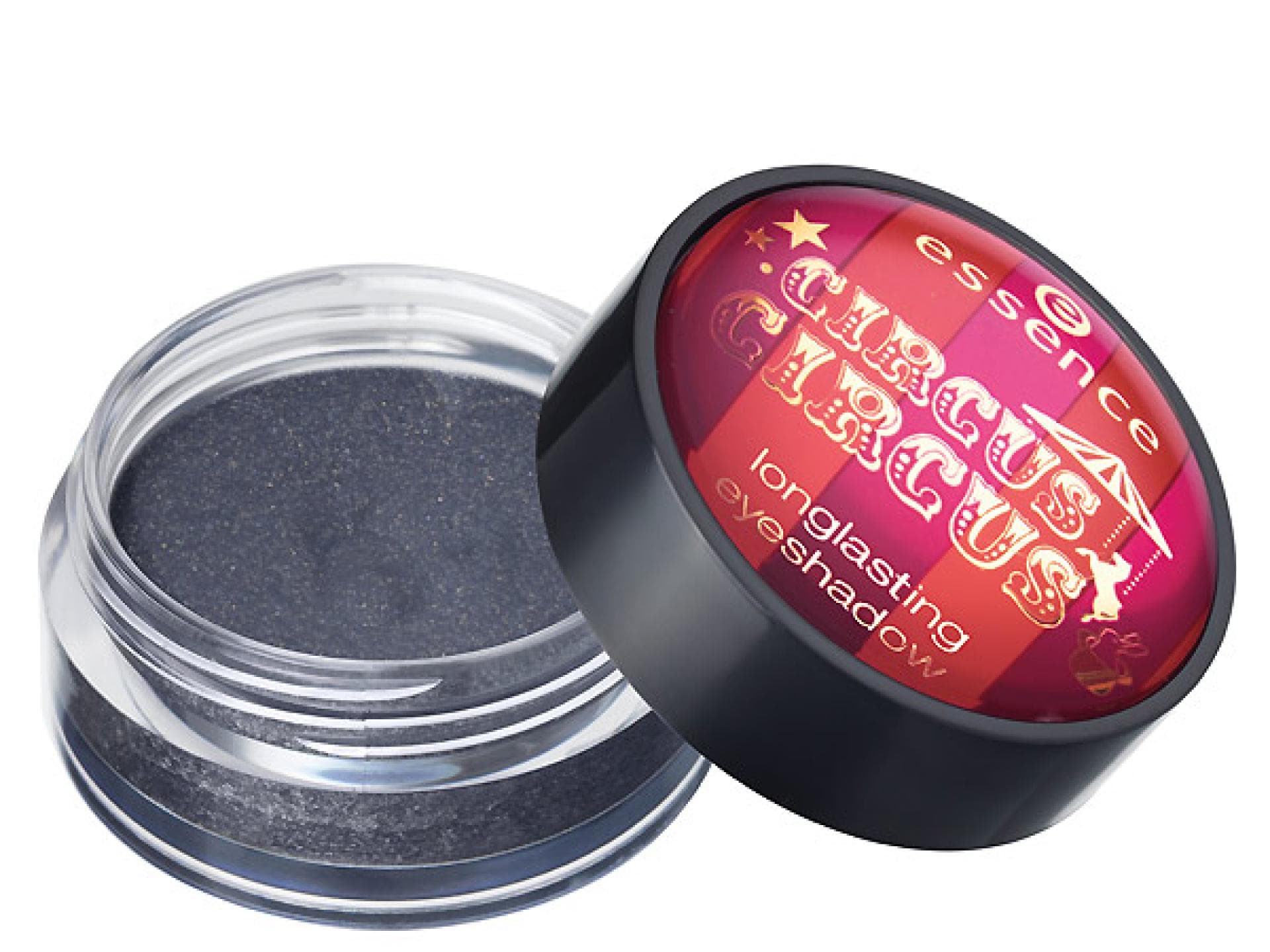 Lidschatten in Silber-Grau