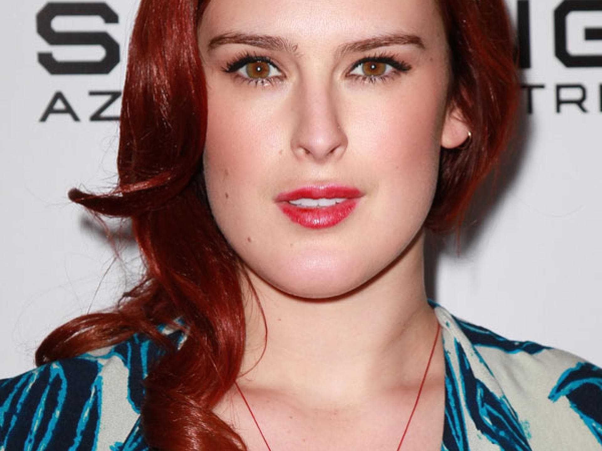 Rumer Willis rothaarig