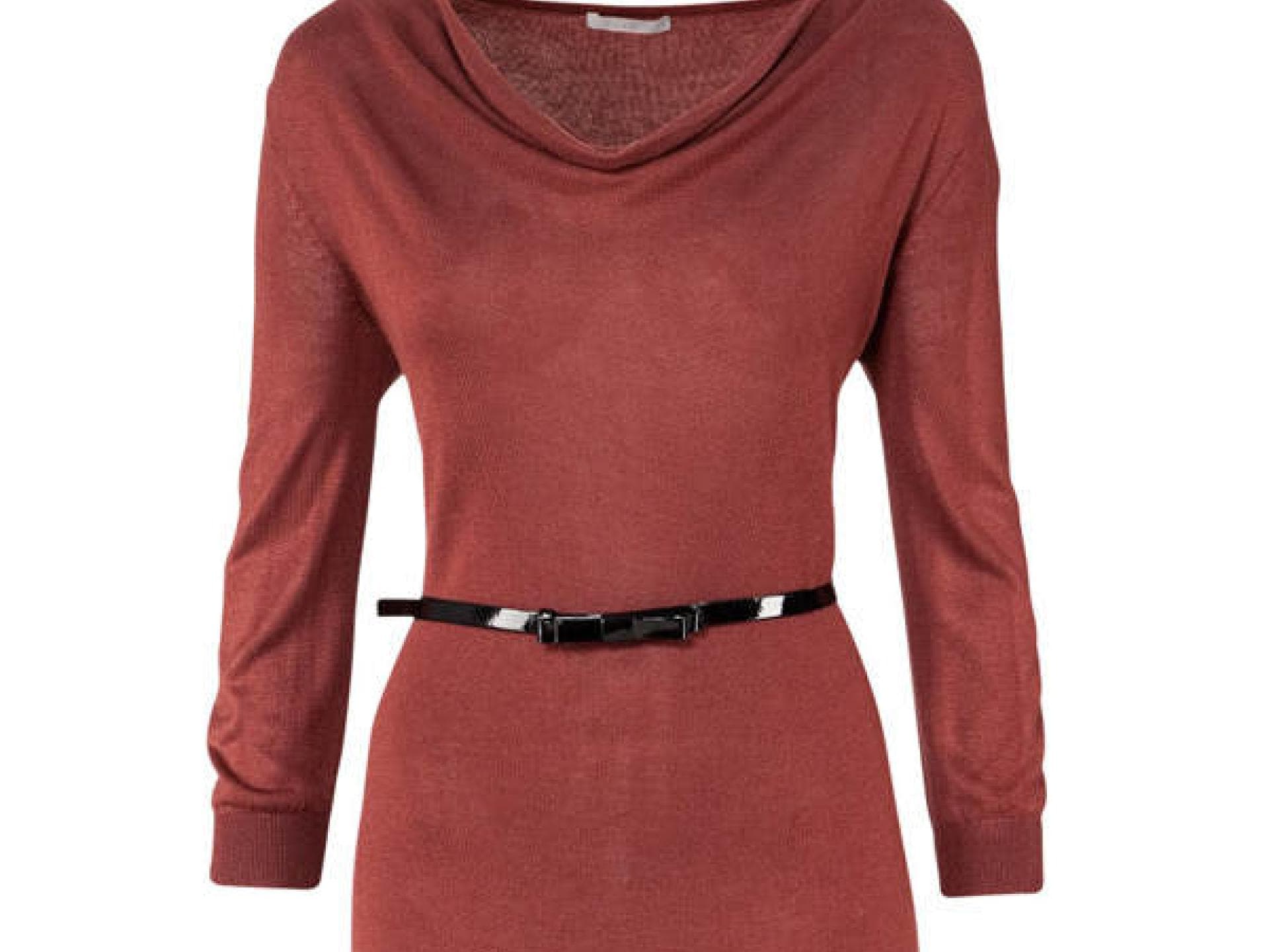 Rostrotes Kleid von H&M Rostrotes Kleid von H&M