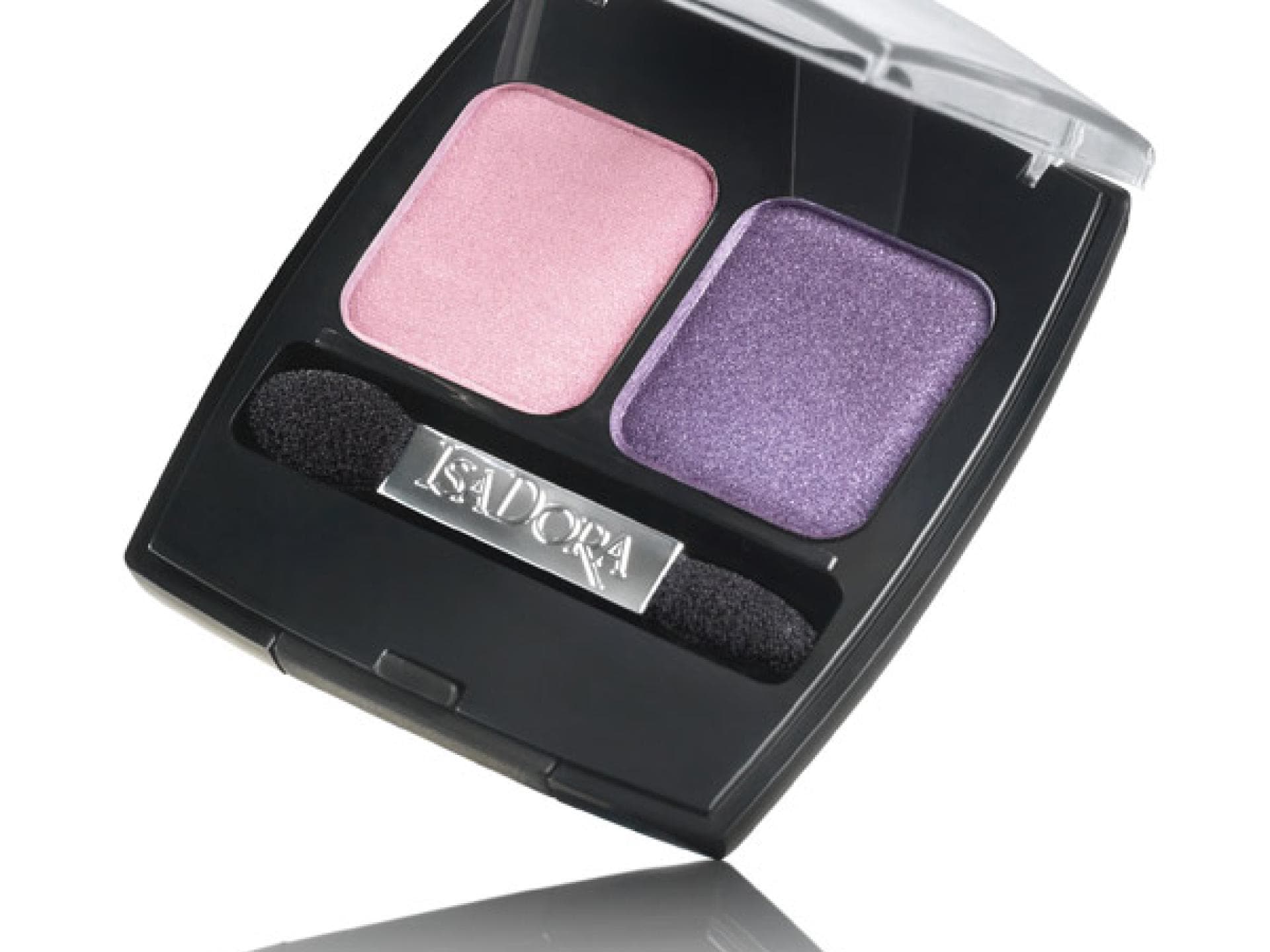 Lidschatten in Rosa und Violett