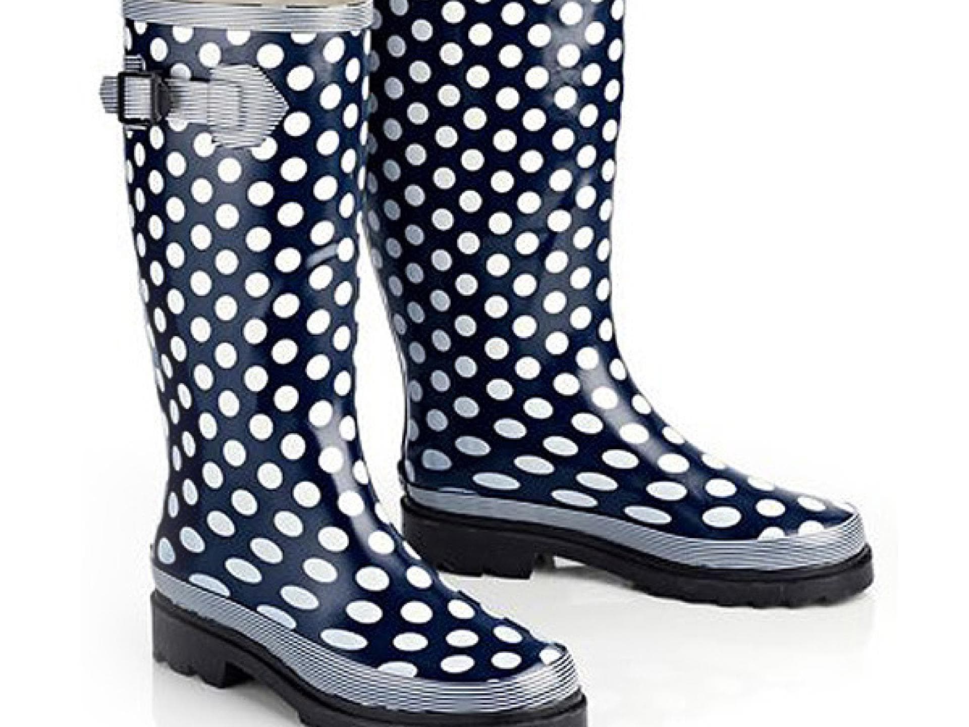 Pünktchen-Gummistiefel von Heine