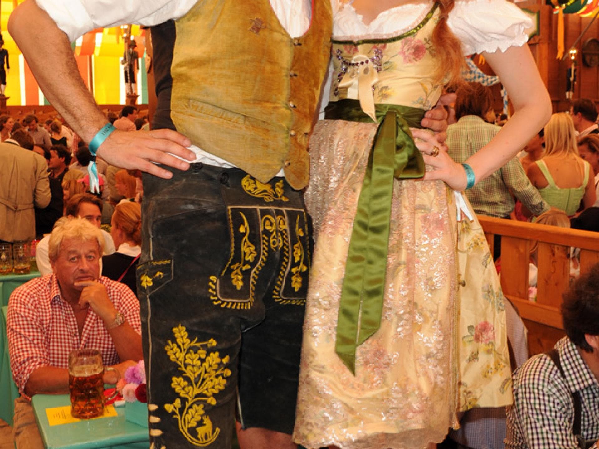 Barbara Meier und Boris Entrup auf dem Oktoberfest Barbara Meier und Boris Entrup auf dem Oktoberfest