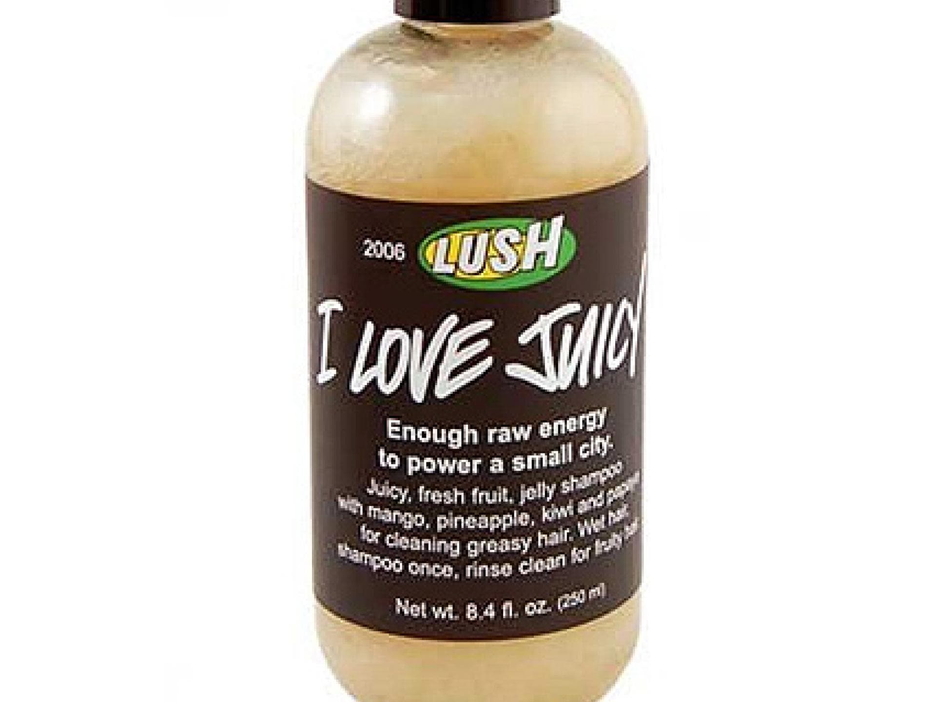 Ohne Silikone: I Love Juicy Shampoo von LUSH