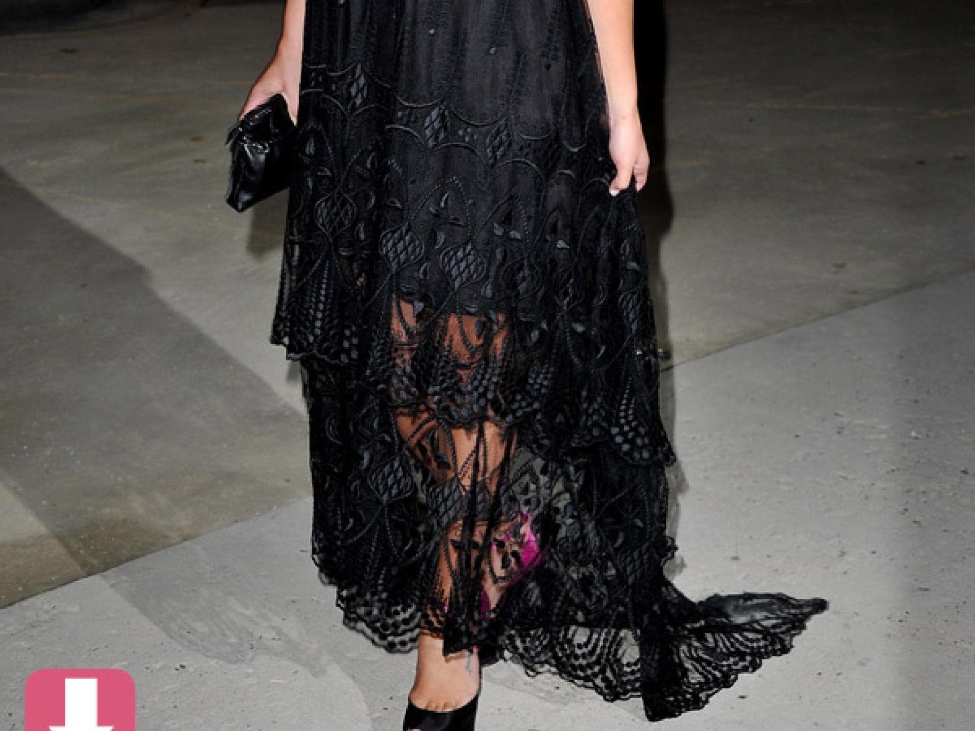 Lea Michele bei Hogan by Karl Lagerfeld