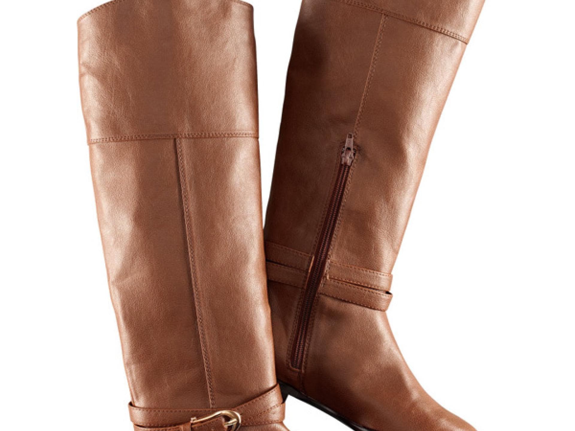 Cognacfarbene Winterstiefel von H&M Cognacfarbene Winterstiefel von H&M