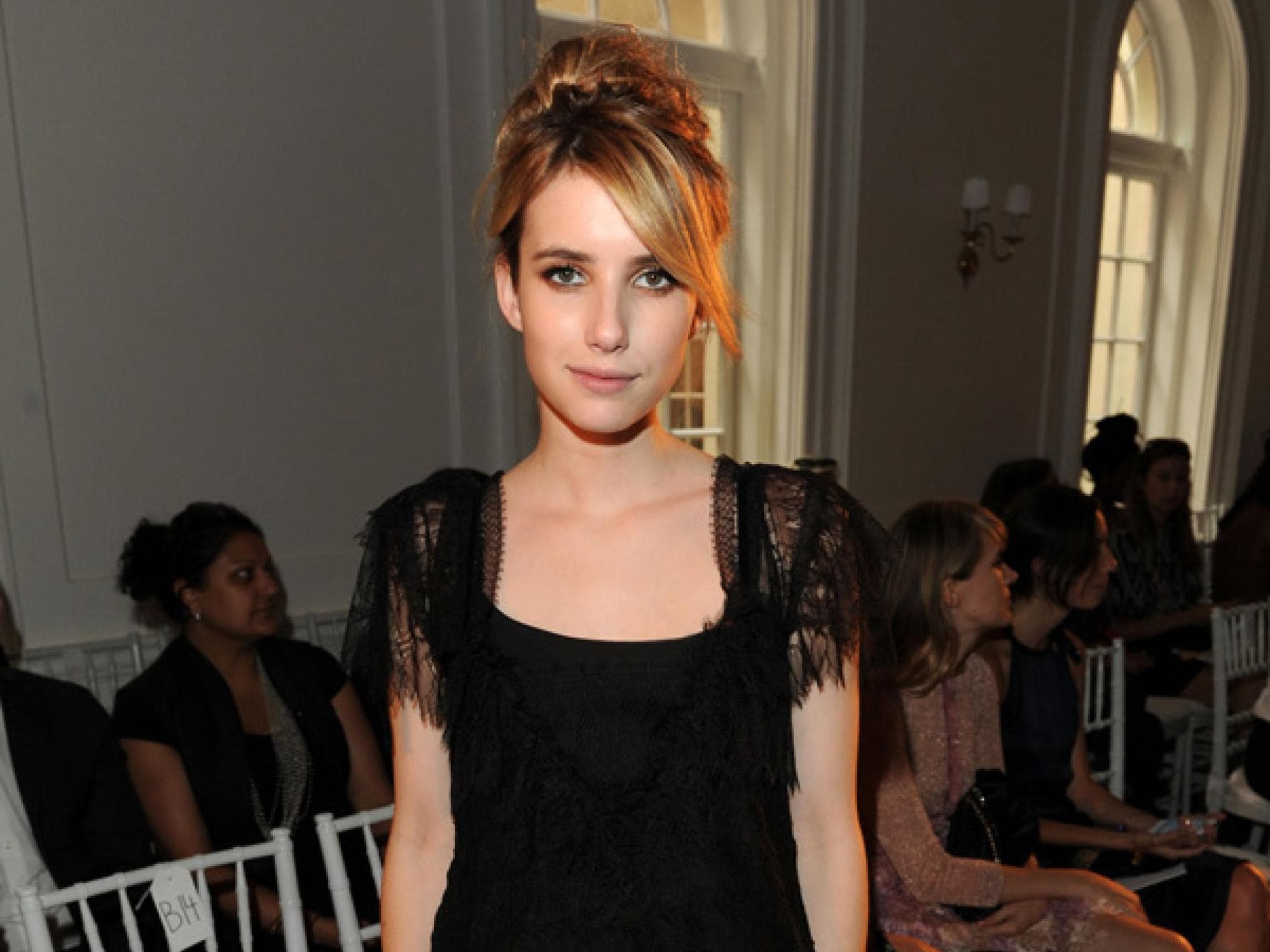 Emma Roberts bei Alberta Ferretti / New York