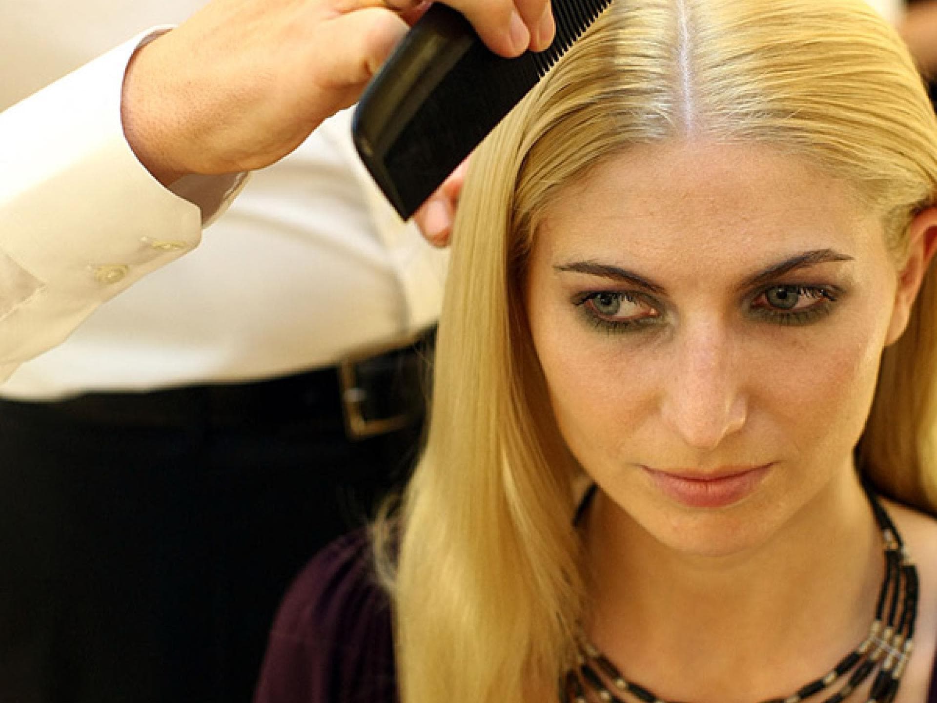 Step 1: Mittelscheitel