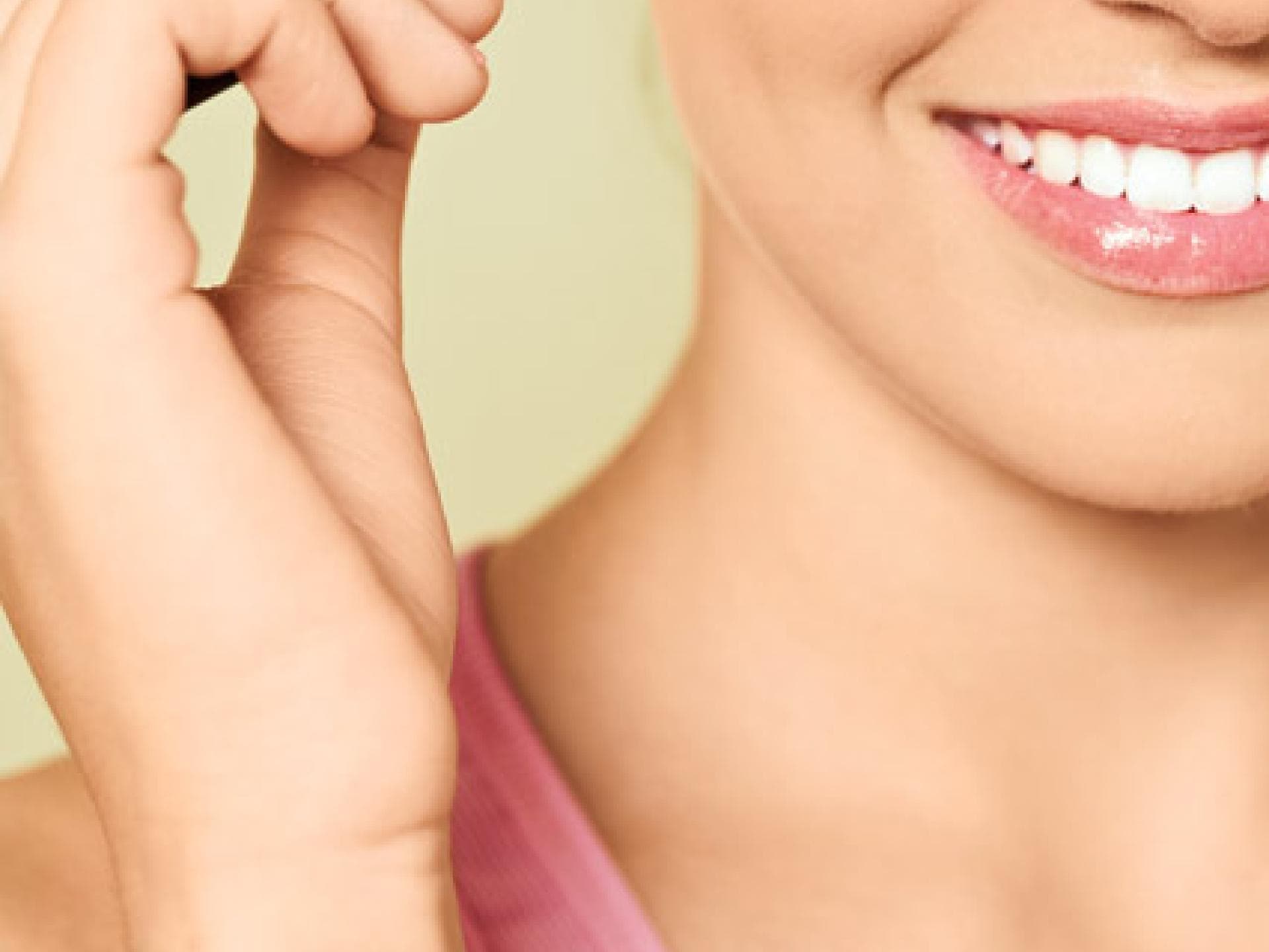 Make-up in Grün-Pastell - Step 1