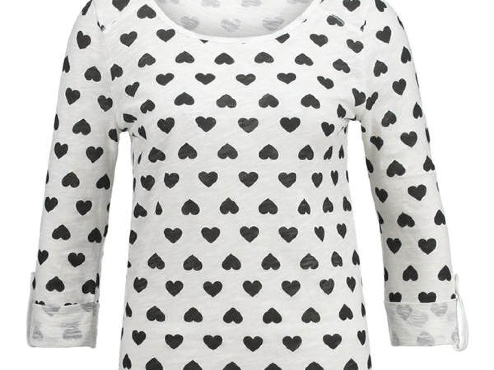 Longsleeves mit Herzen von Only