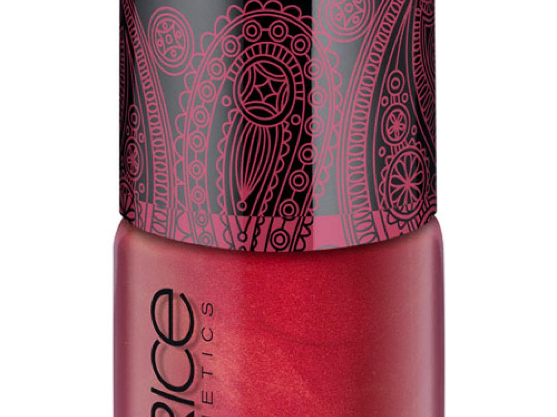 Nagellack in Metallic-Rot