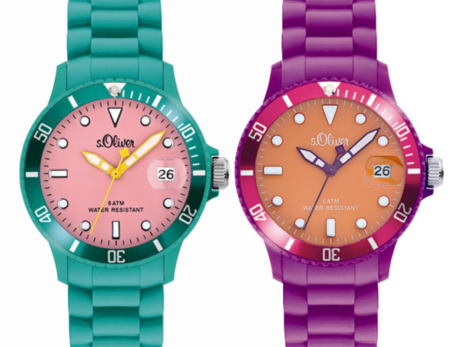 Bunte Uhren von s.Oliver Time