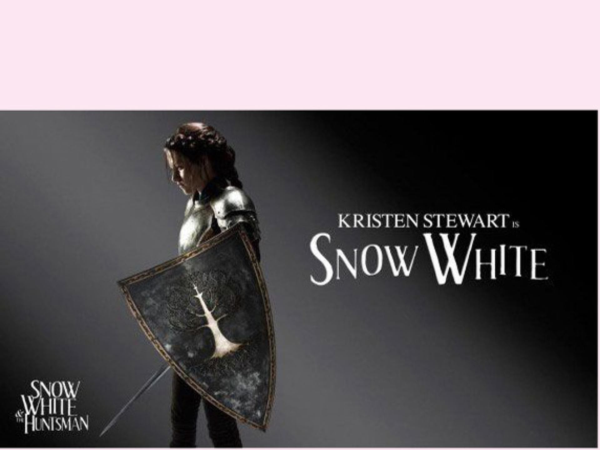 Kristen Stewart auf dem Filmplakat zu Schneewittchen