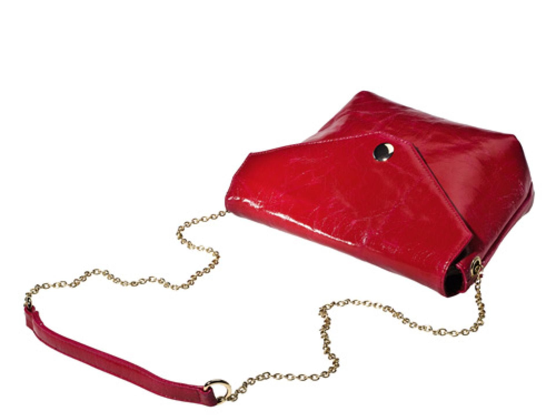 Rote Handtasche von New Yorker