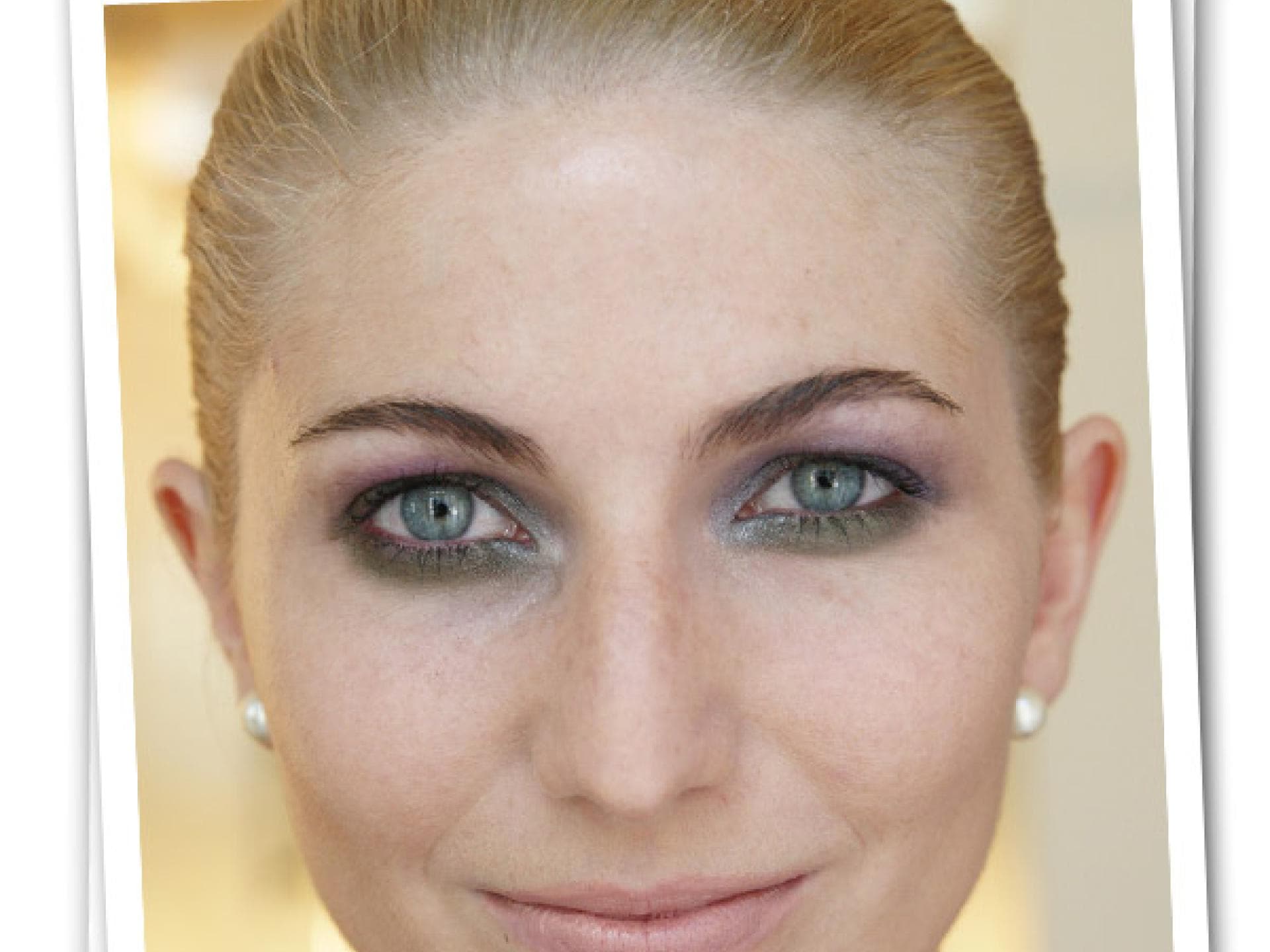 Buntes Make-up ist im Trend