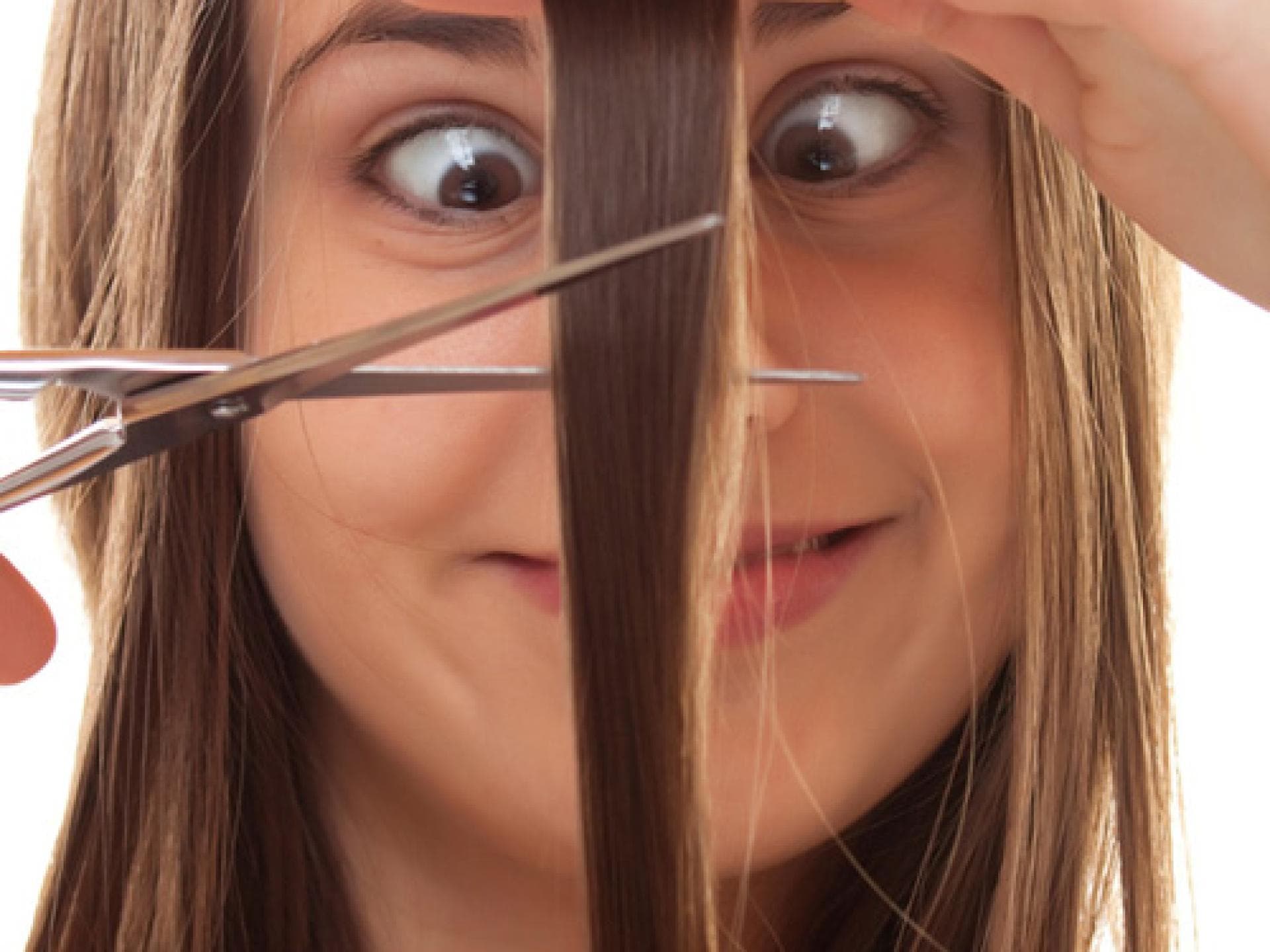 Einmal die Haare kurz schneiden