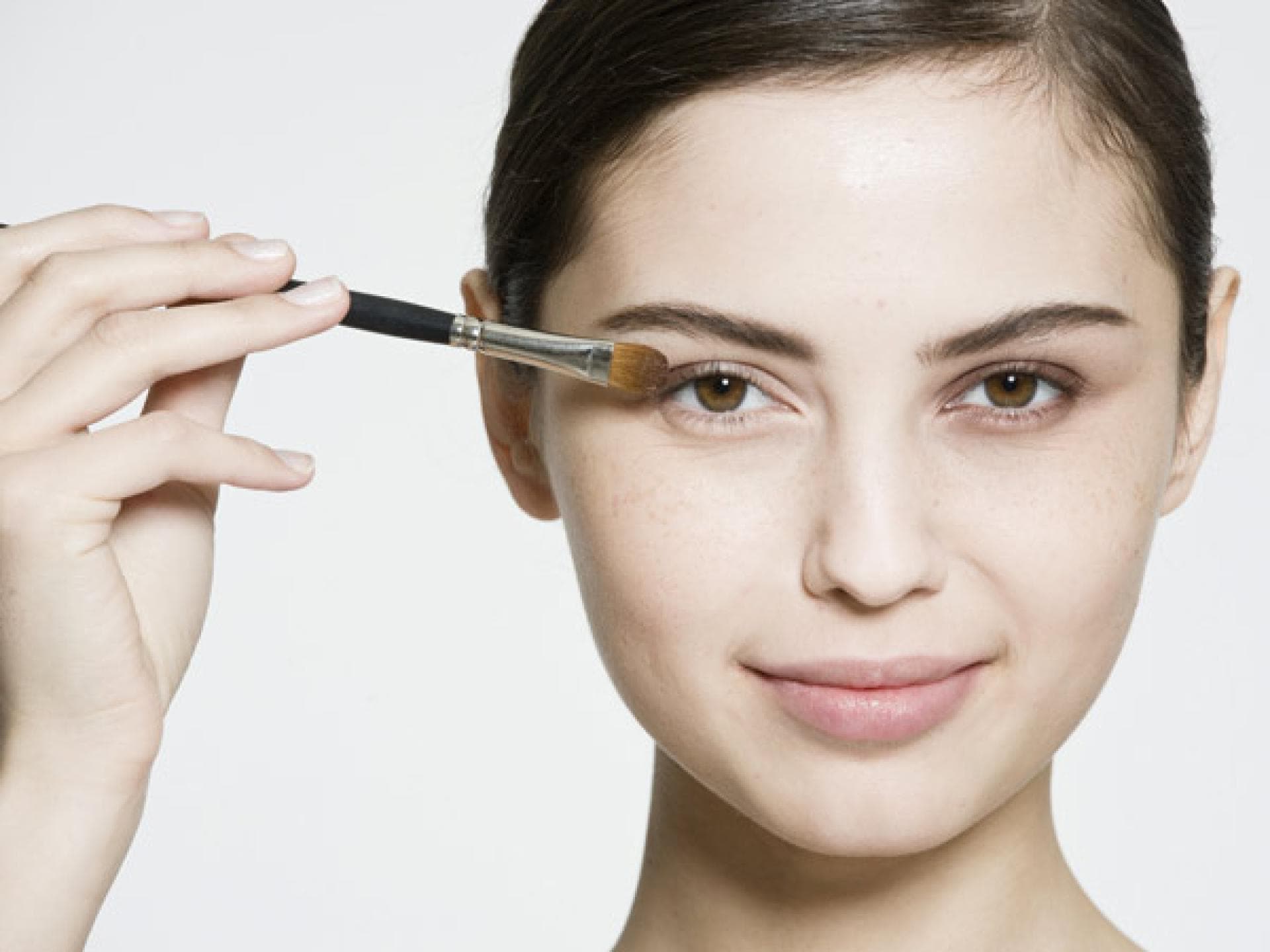 Lidschatten in Braun