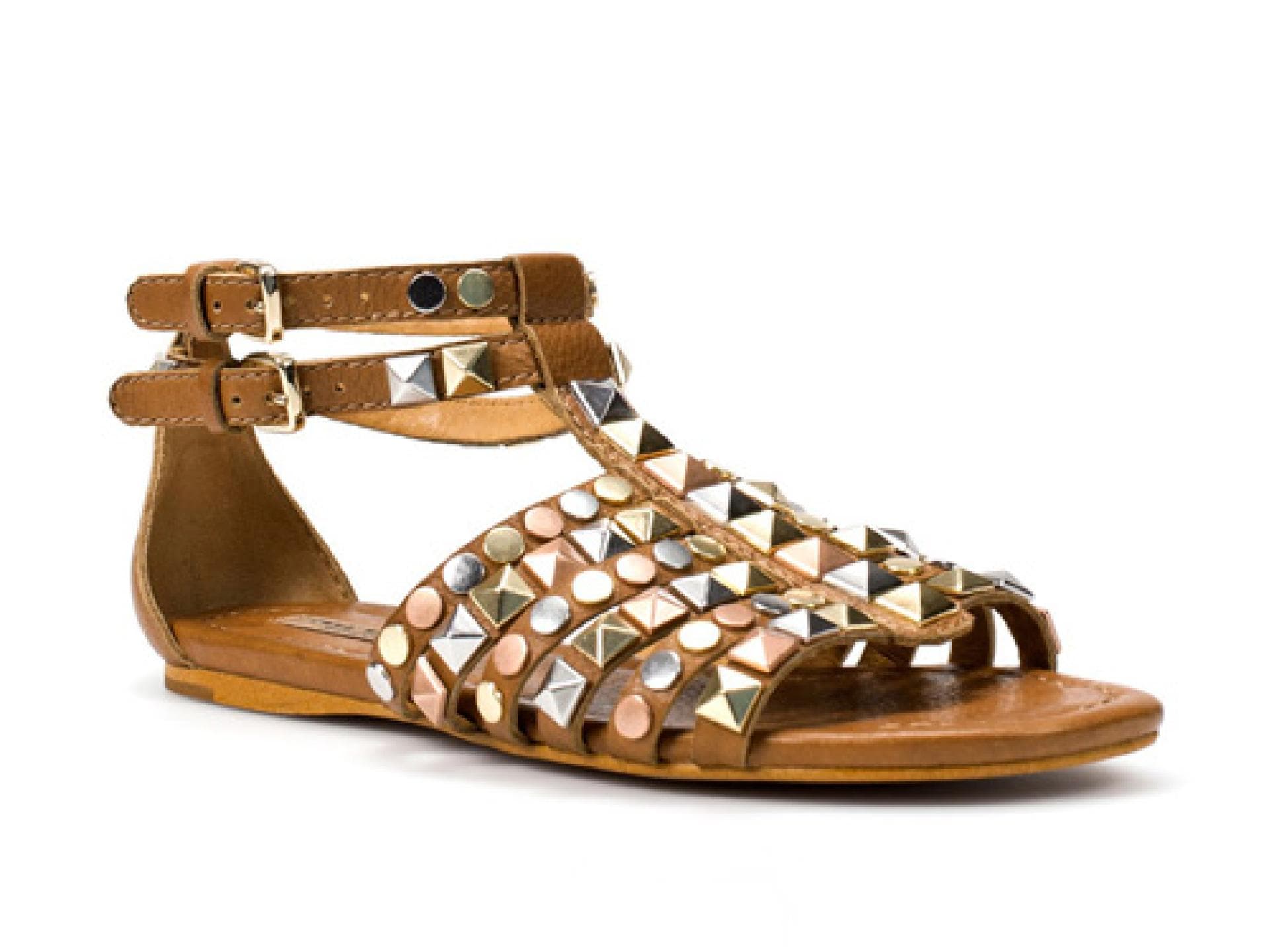 Römersandale mit Nieten von Zara