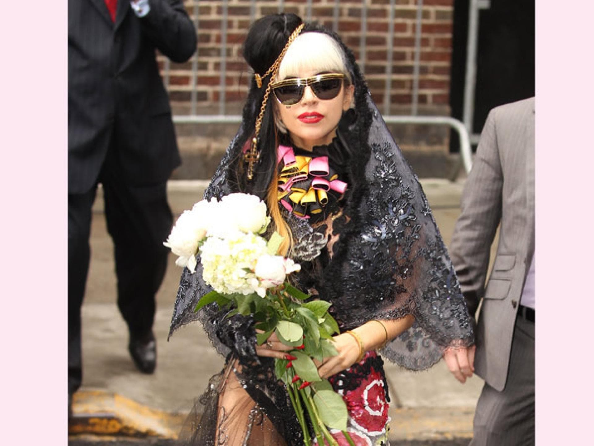 Lady Gaga bei Letterman in New York Lady Gaga bei Letterman in New York