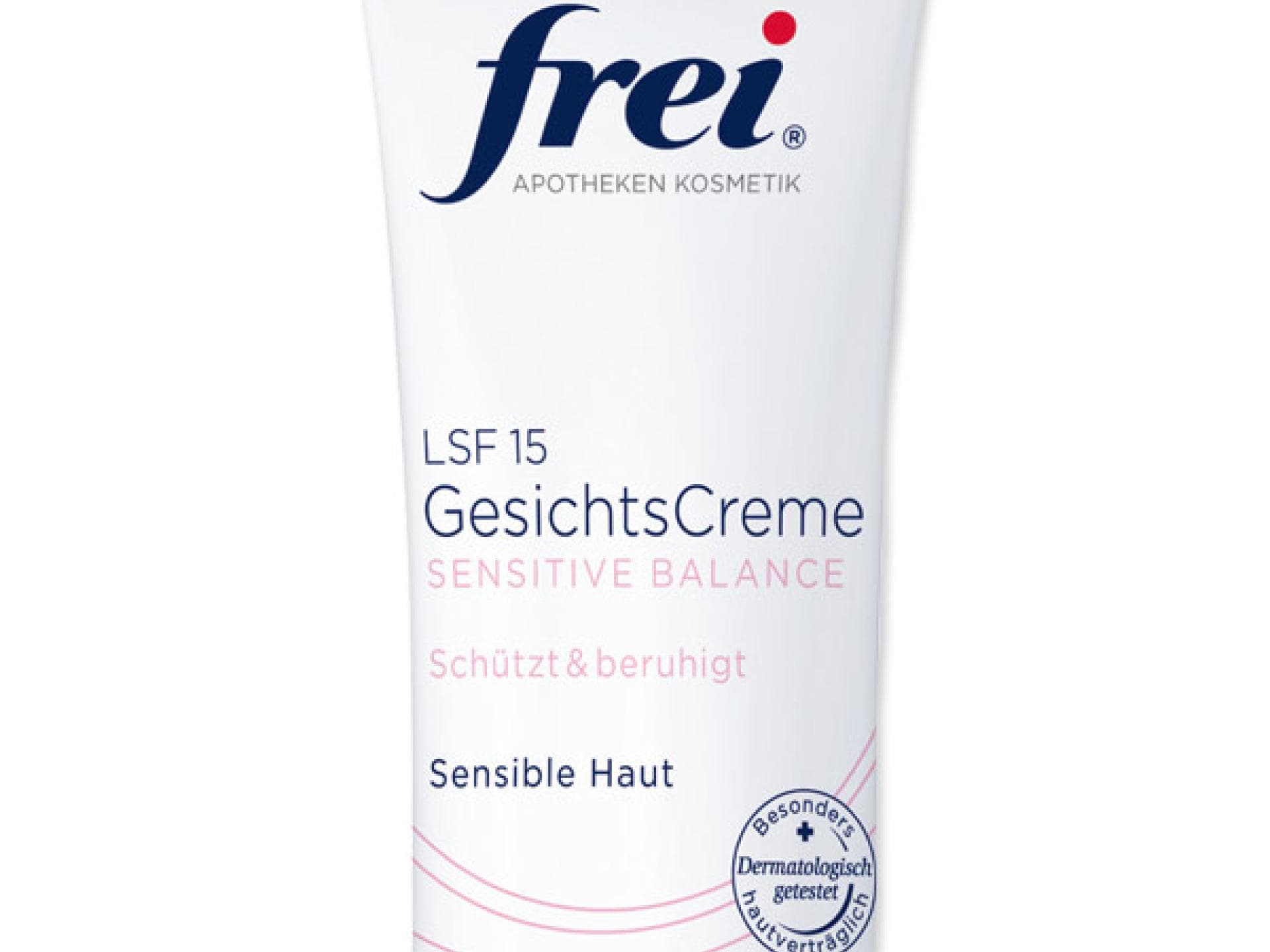 Gesichtscreme von frei