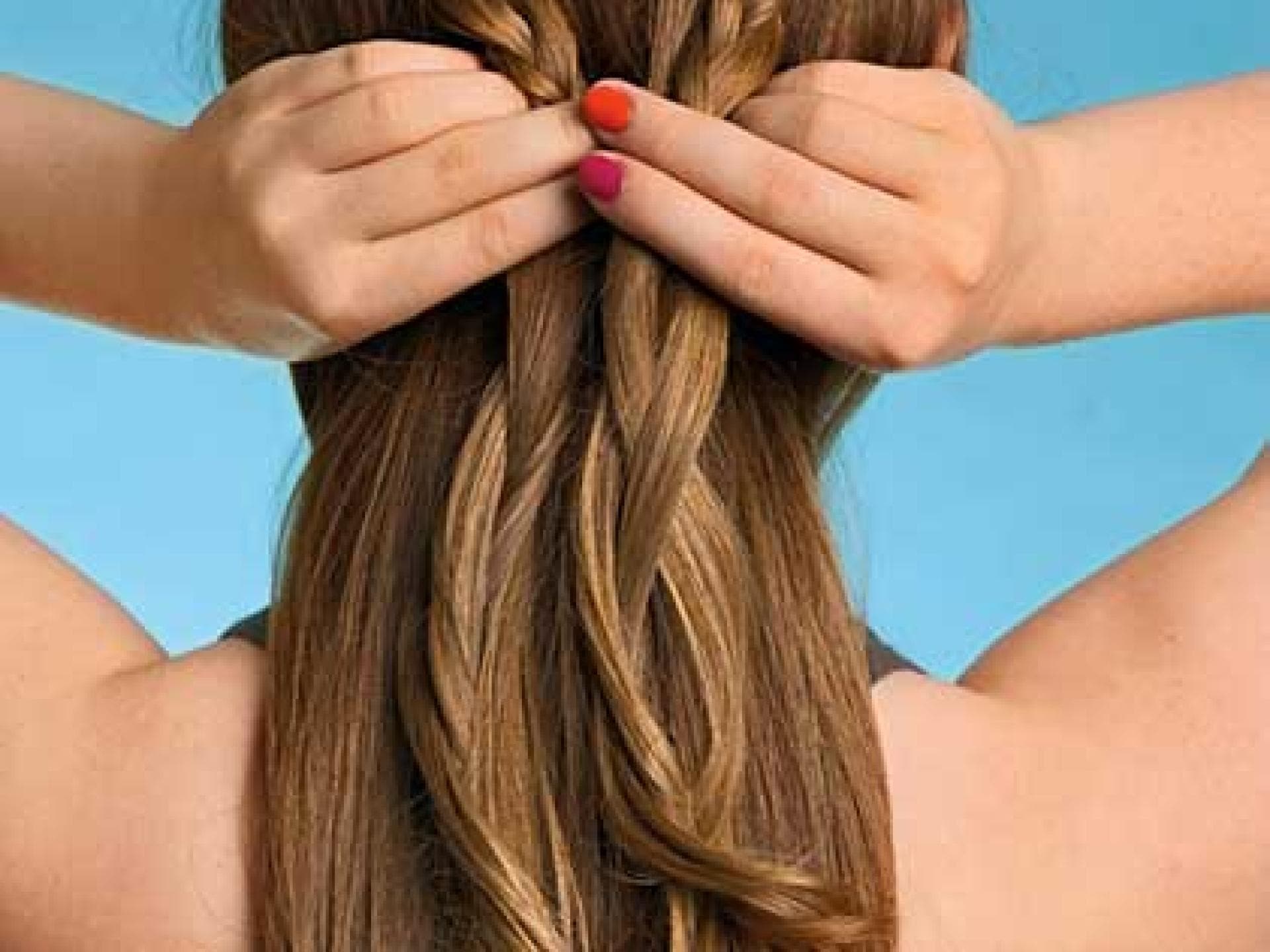 Frisur: Romantische Flechtfrisur