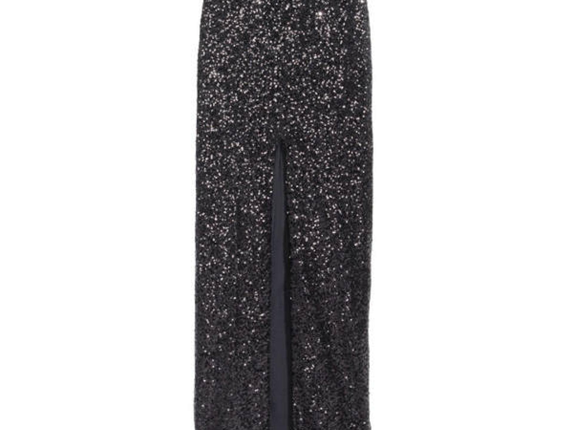 Langes Kleid mit Pailletten