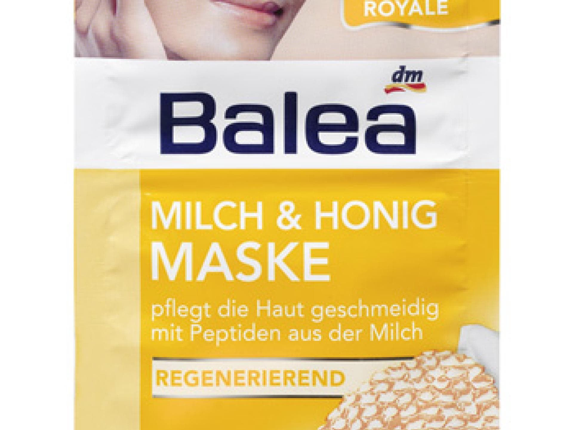 Milch & Honig Maske von Balea