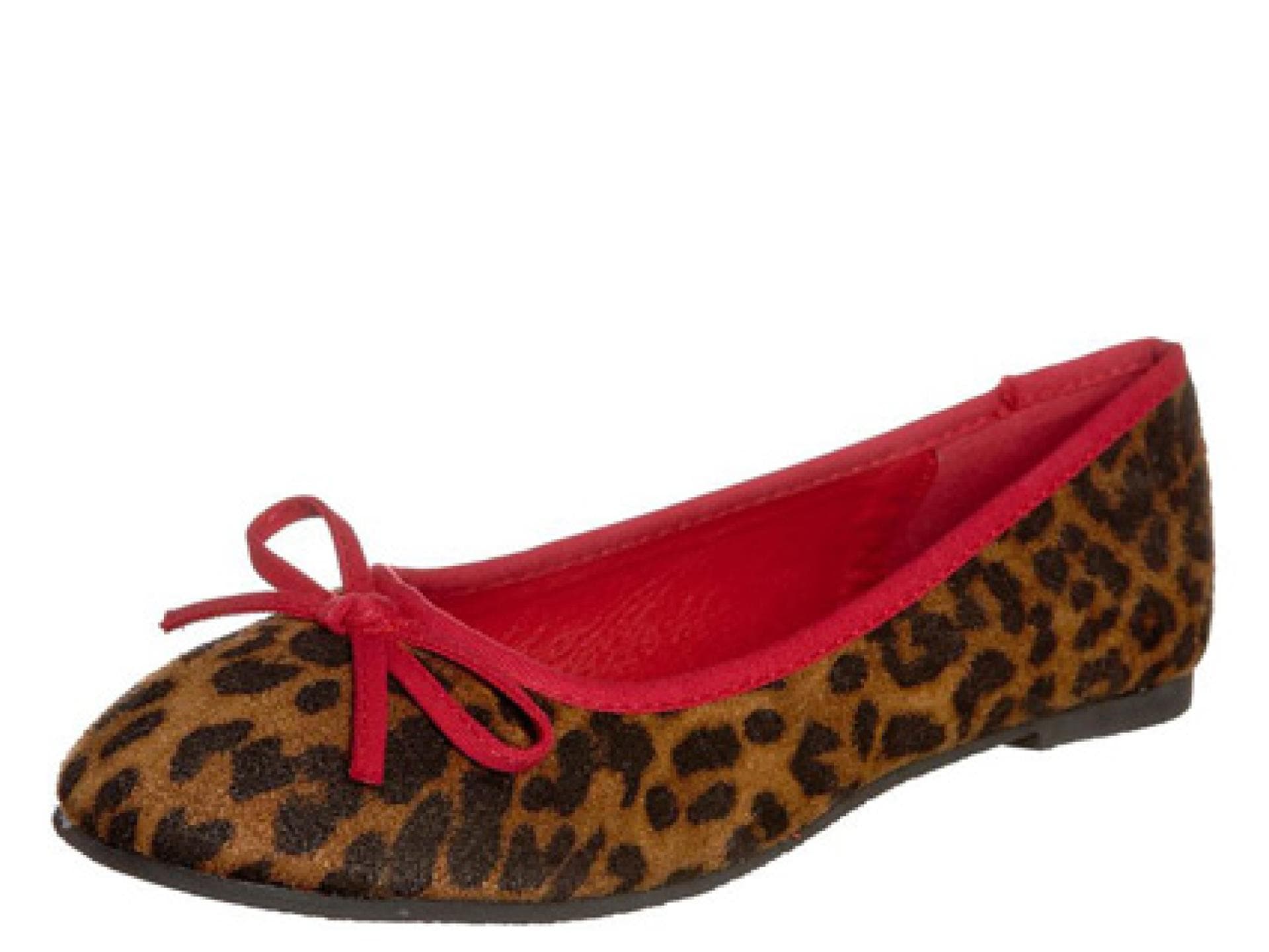 Ballerinas mit Animal Print