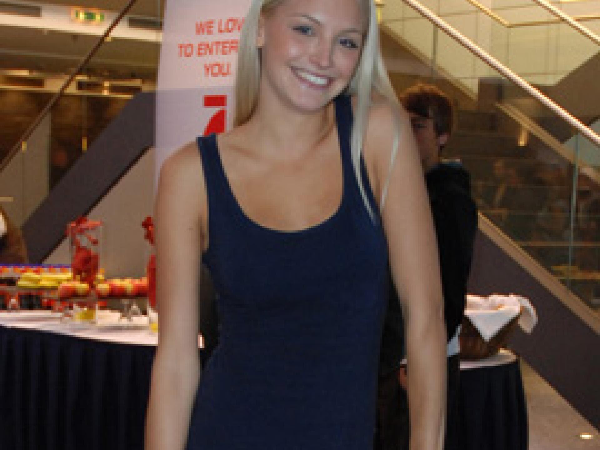 Joana beim GNTM Casting