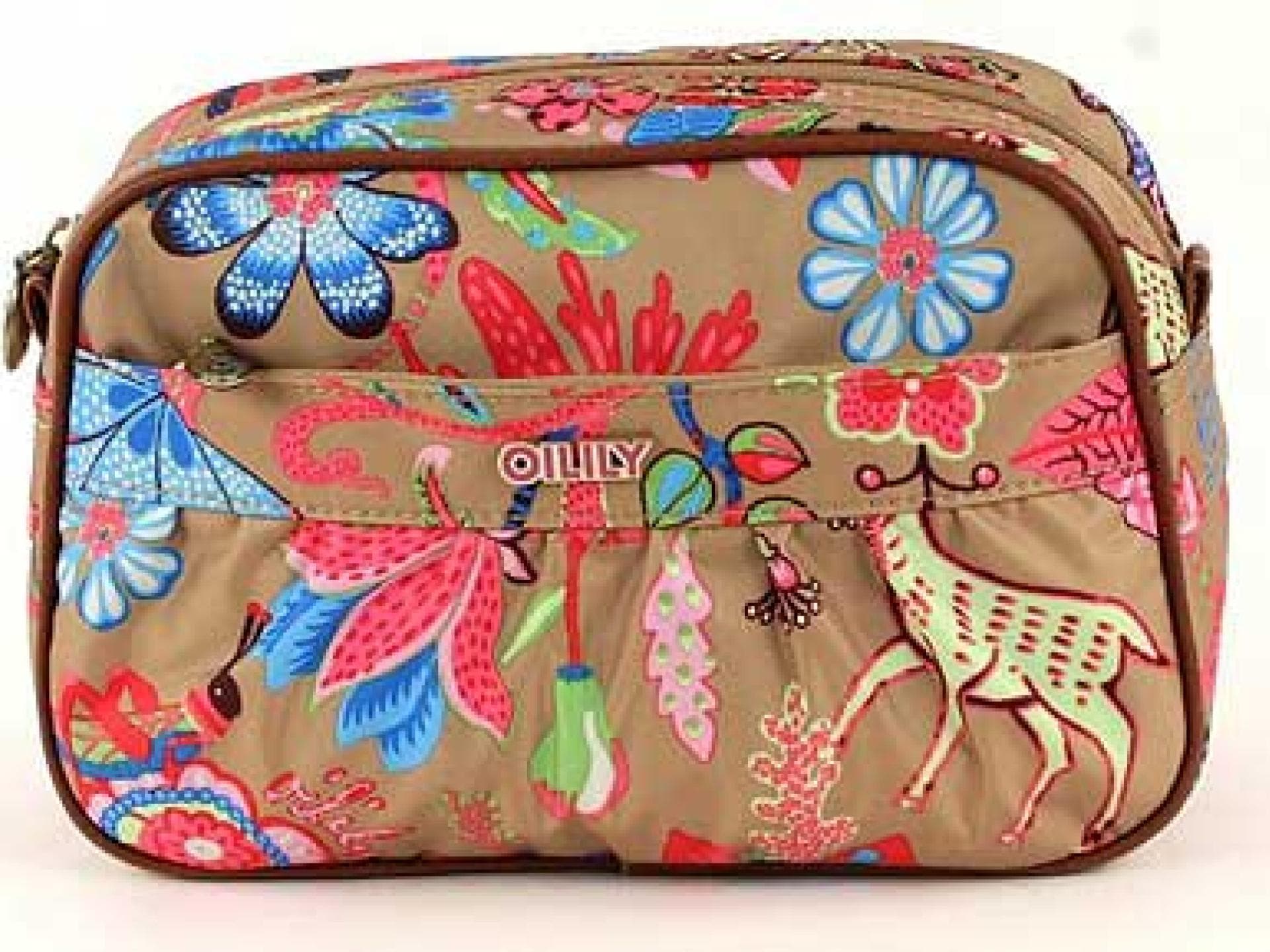 Beautycase mit Blumenmuster