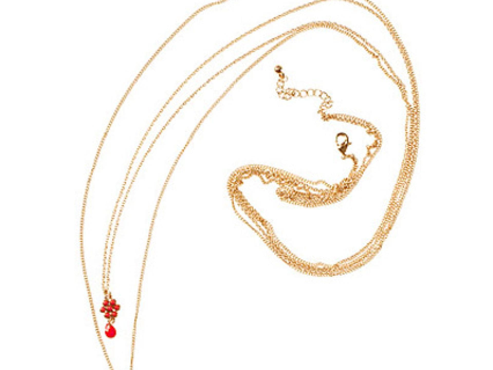 Schöne Ketten in Gold von H&M