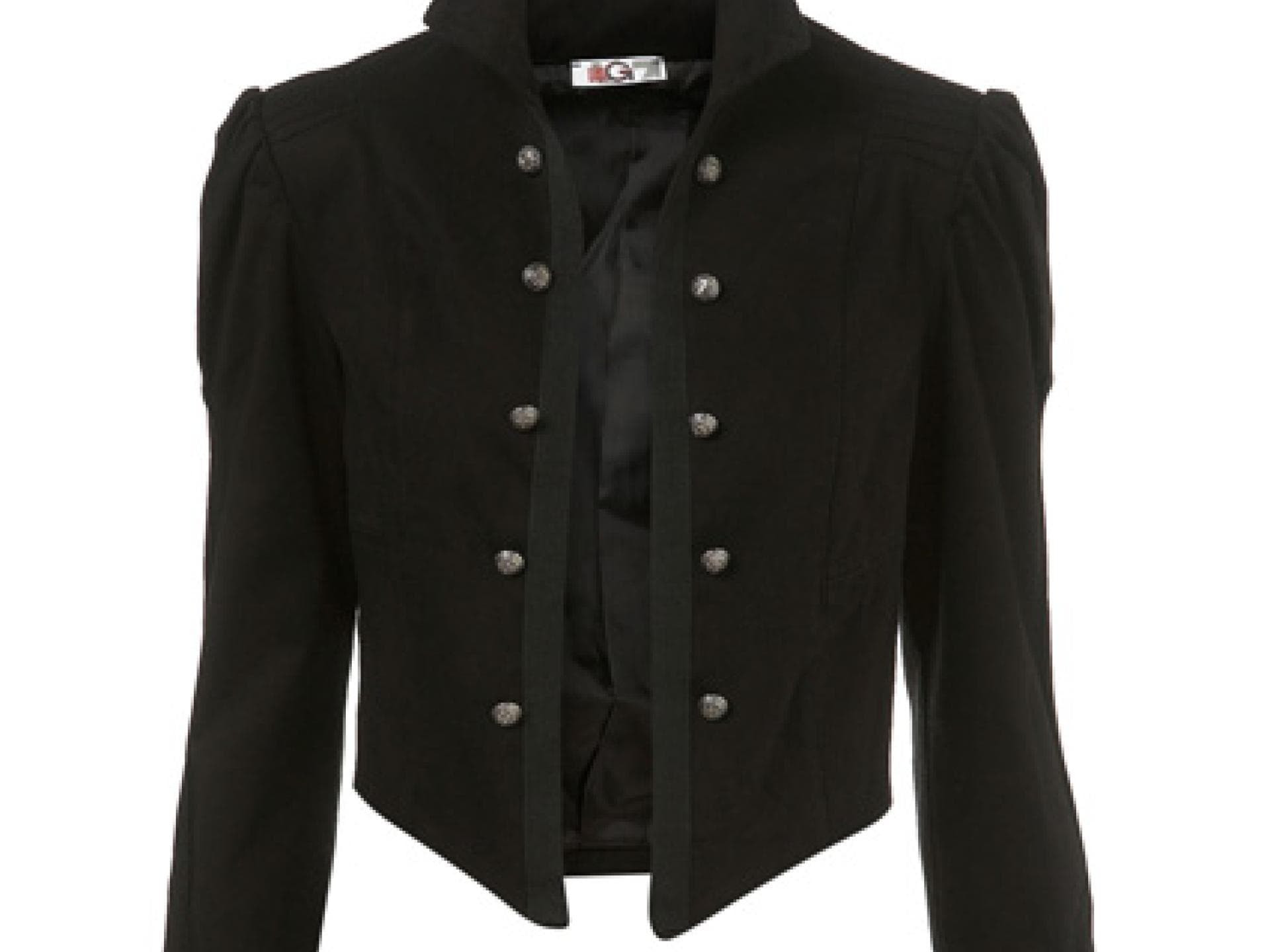 Kurze Jacke im Military-Look von Topshop