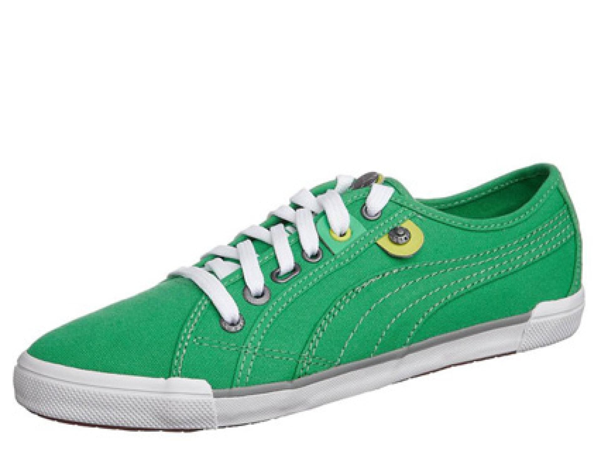 Grüne Puma-Sneaker Grüne Puma-Sneaker
