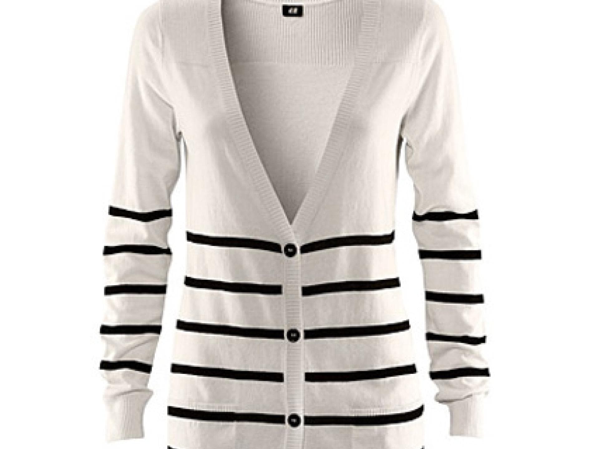 Querstreifen machen dicker