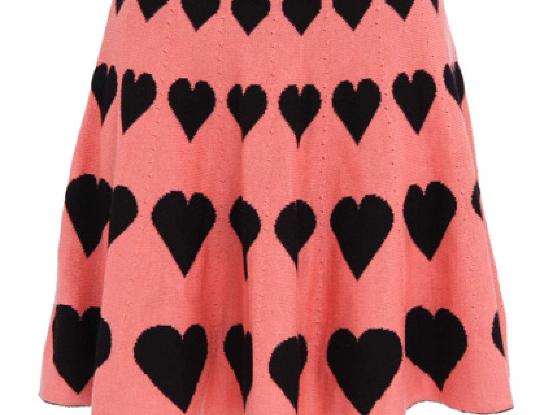 Süßer Rock mit Herzchen Süßer Rock mit Herzchen