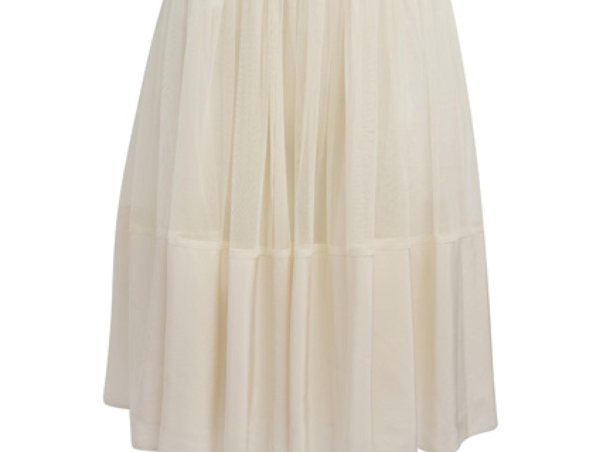 Romantischer Rock in Weiß