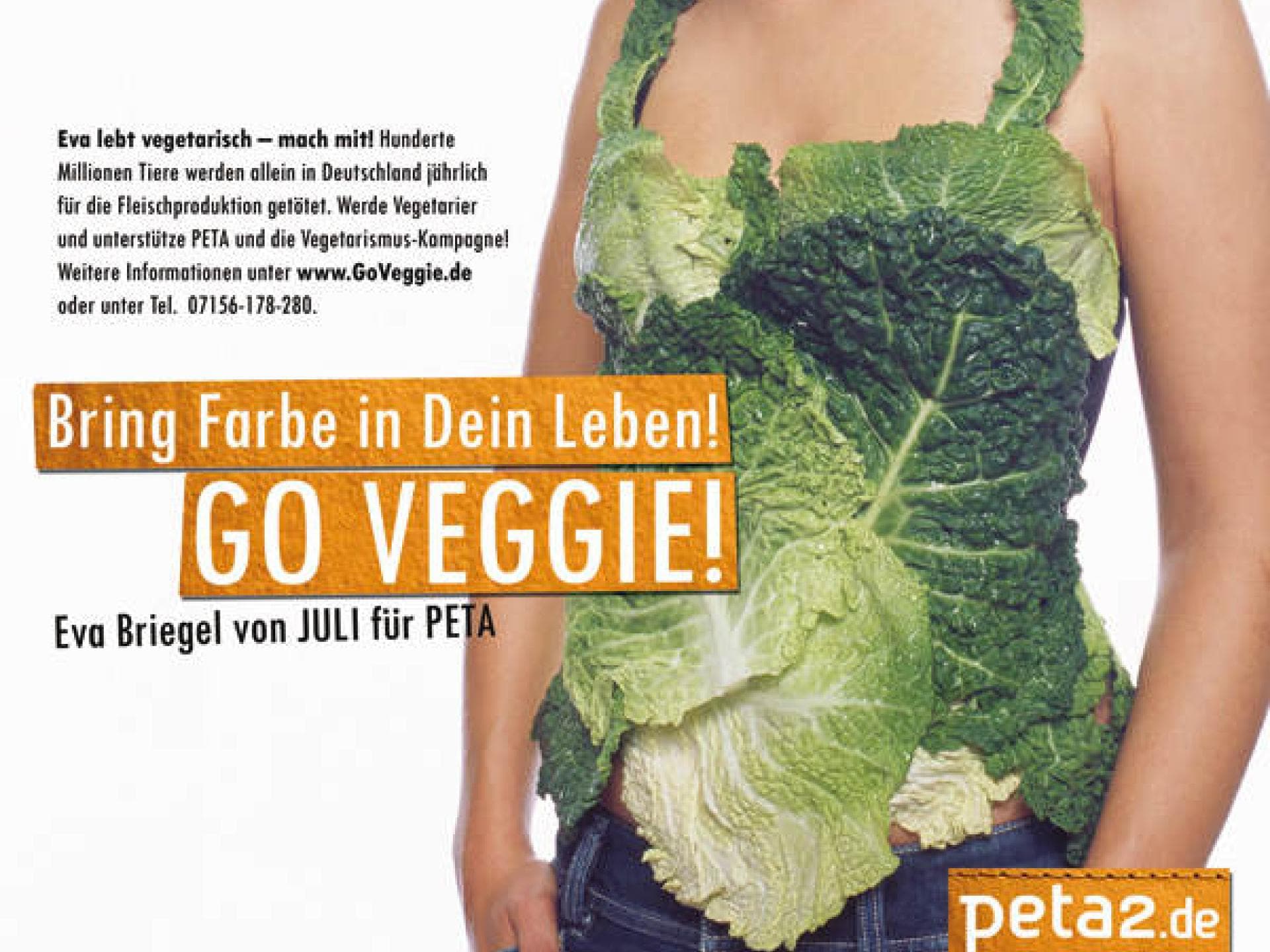 Eva Briegel ist Vegetarierin