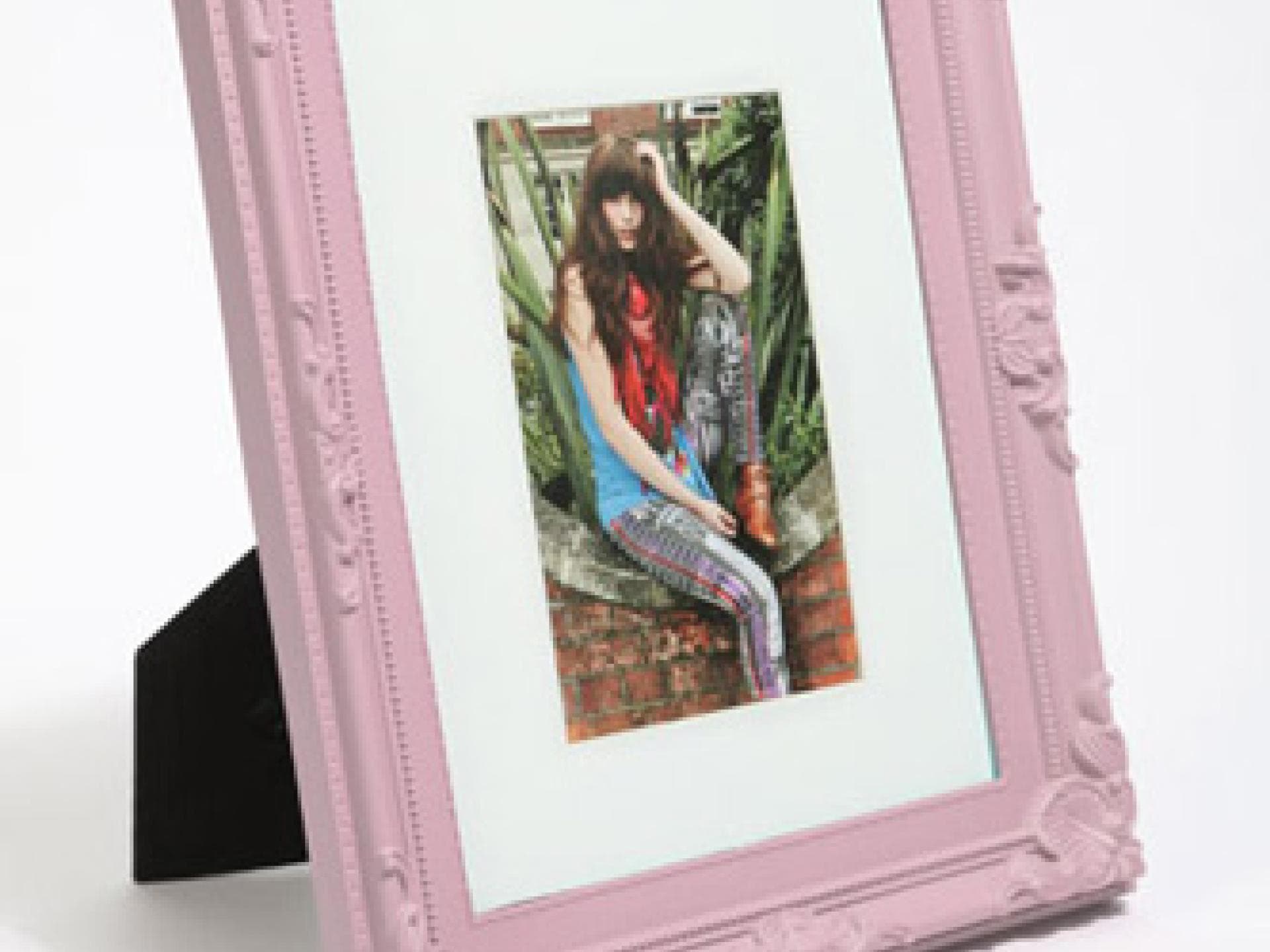 Hübscher Bilderrahmen in Zartrosa