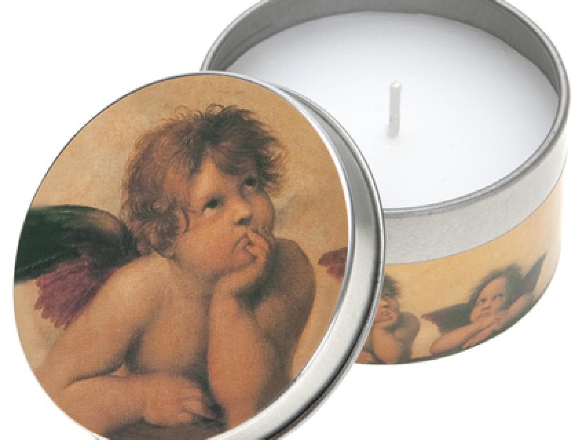 Duftkerze mit Engeln