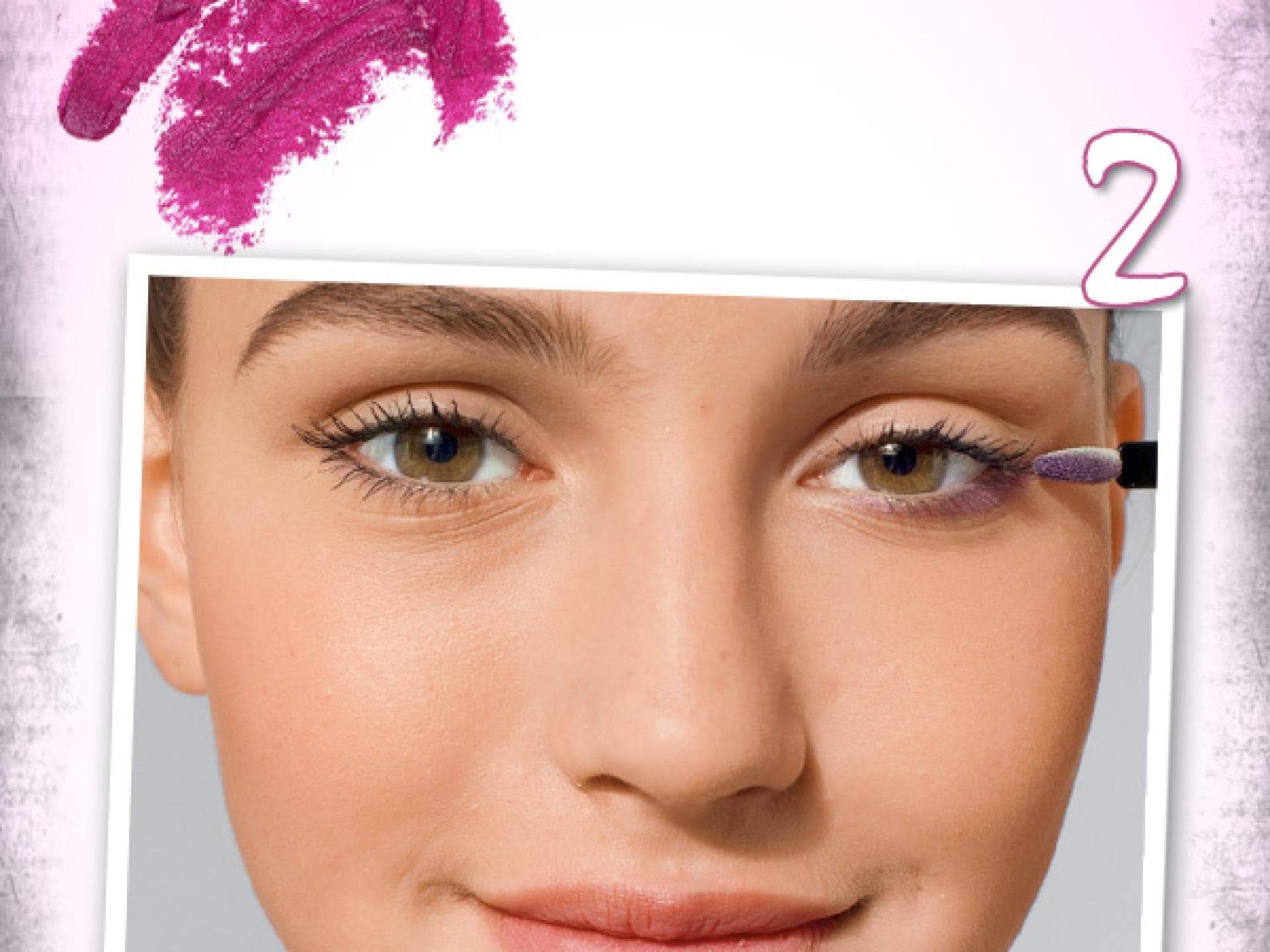 Schminken für die Schule: Lidschatten