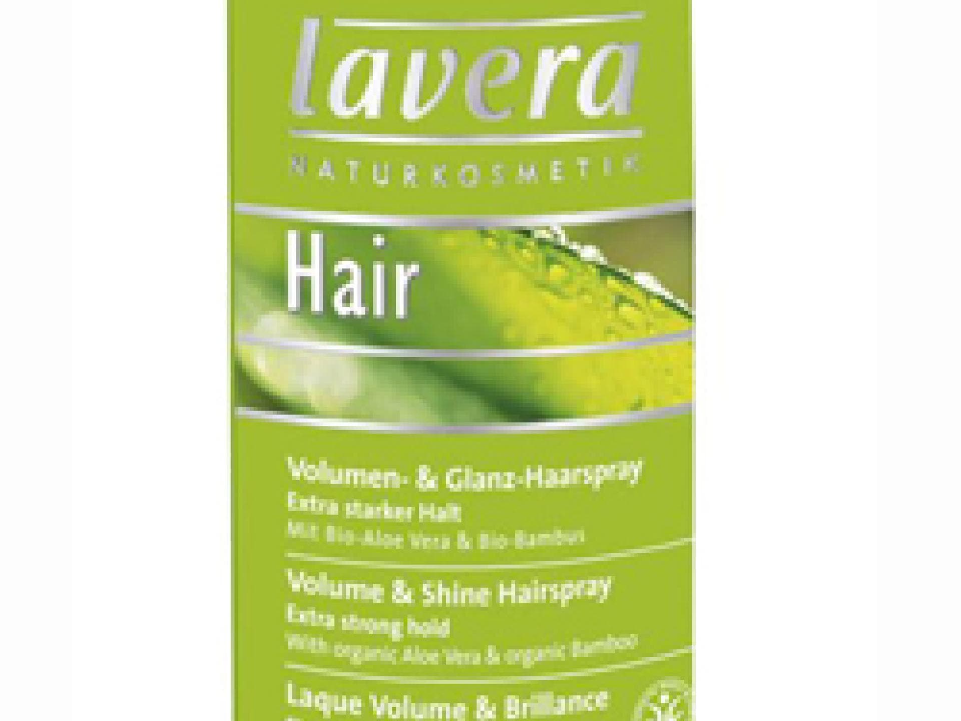 Volumen Glanz- und Schaumfestiger von Lavera