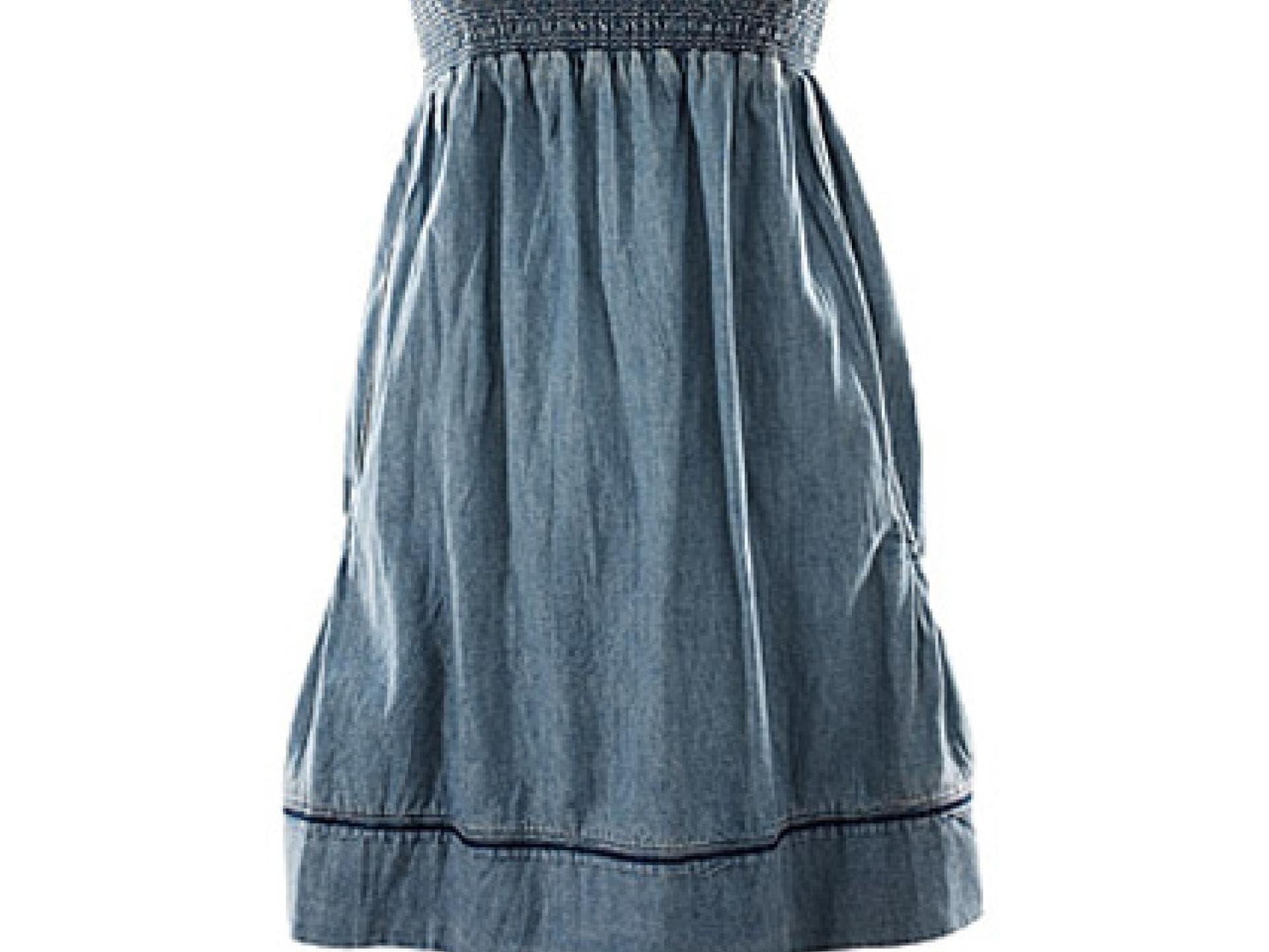Jeans-Kleid mit Trägern Jeans-Kleid mit Trägern