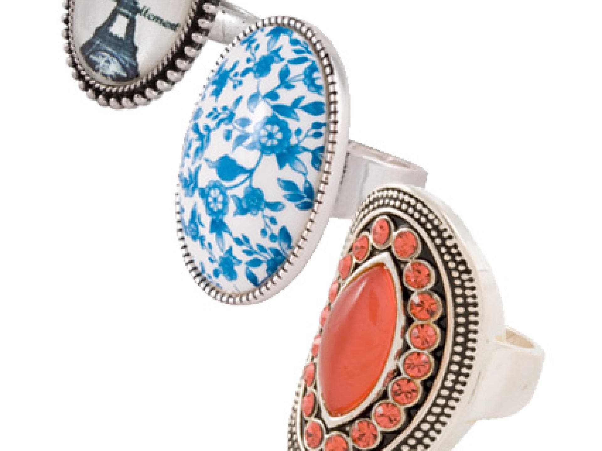 Ringe mit schönen Motiven