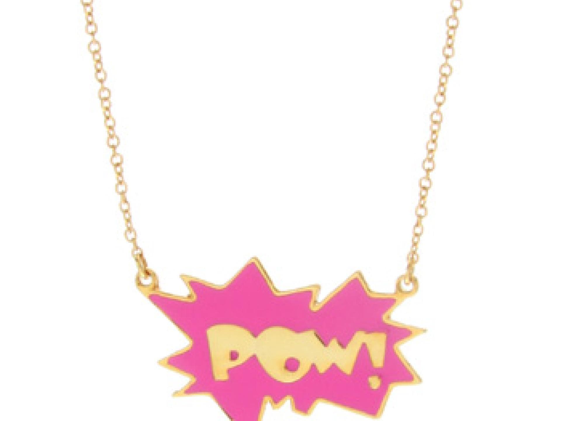 Kette mit auffälligem Anhänger