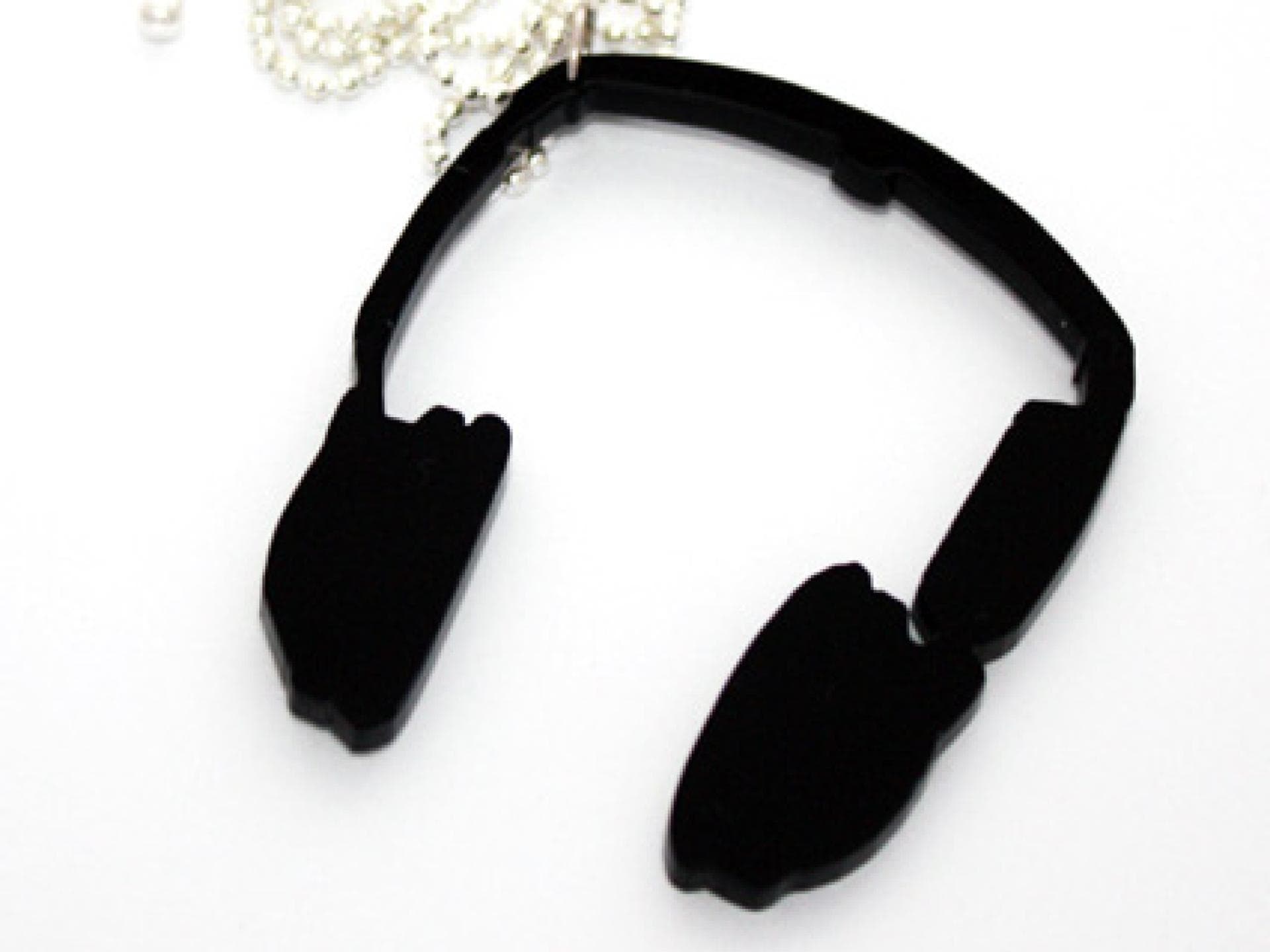 Kette mit Kopfhörer-Anhänger