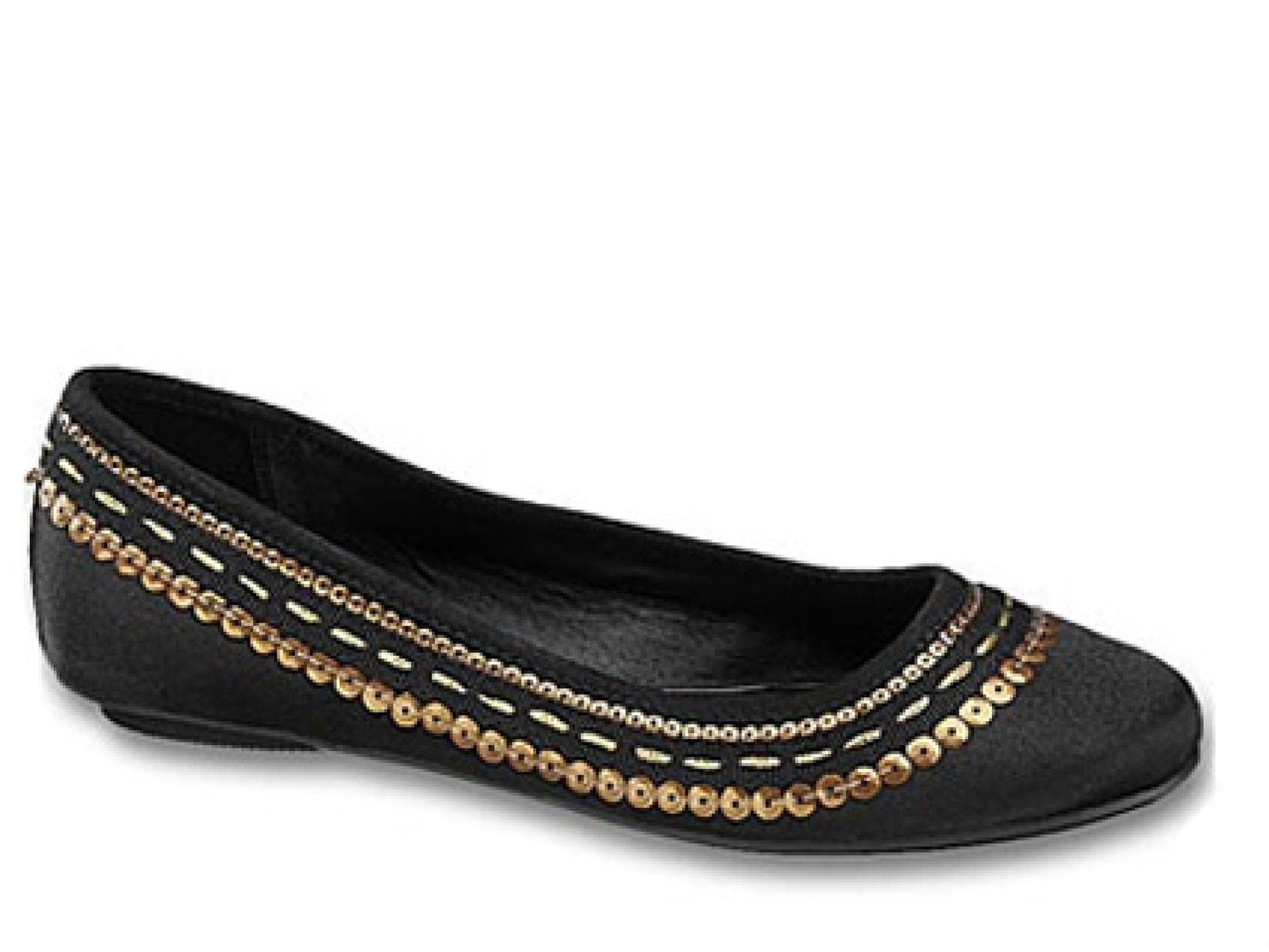 Ballerinas mit Nieten-Verzierung