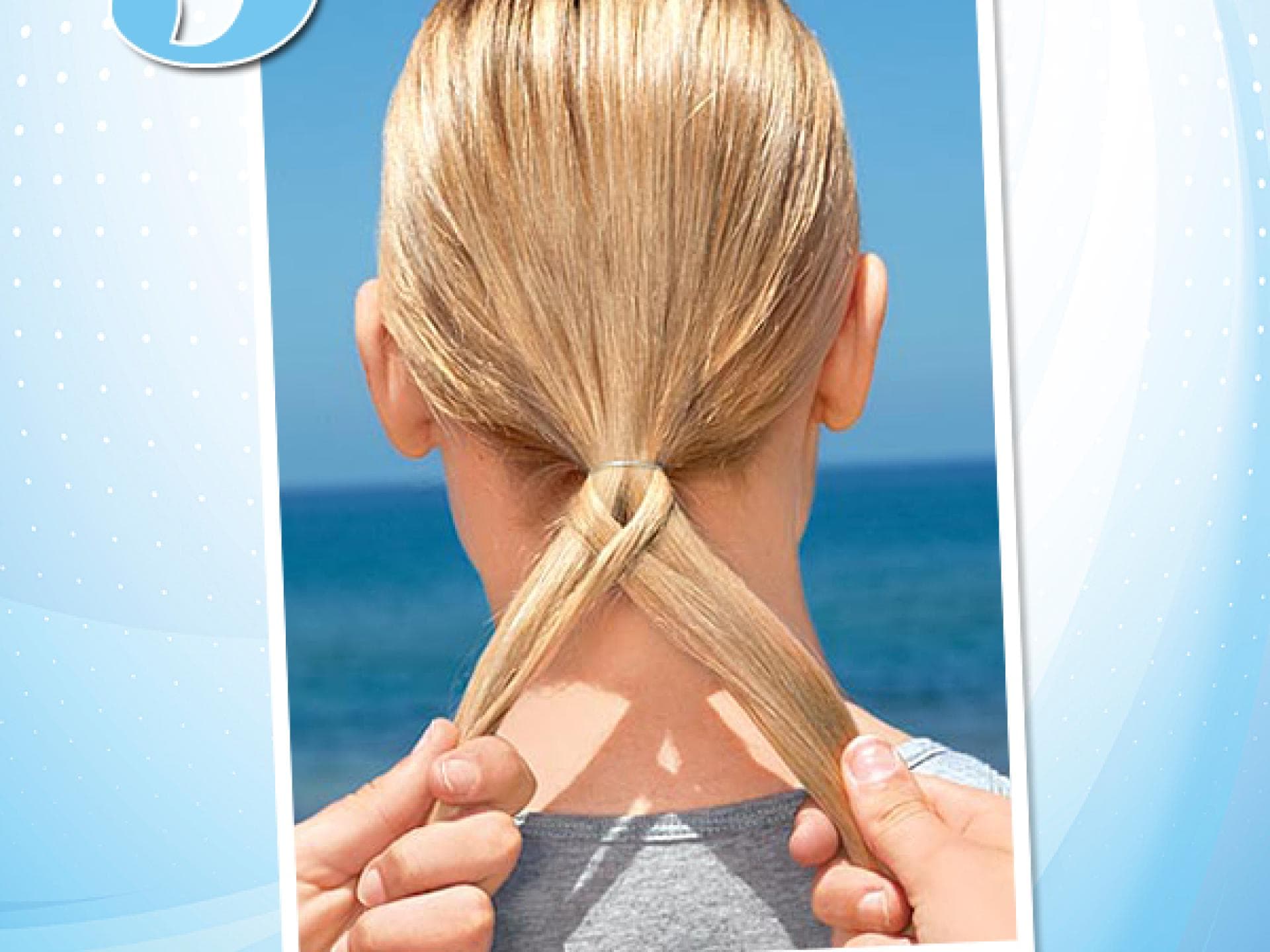 Fischgrätenzopf flechten - Step 5