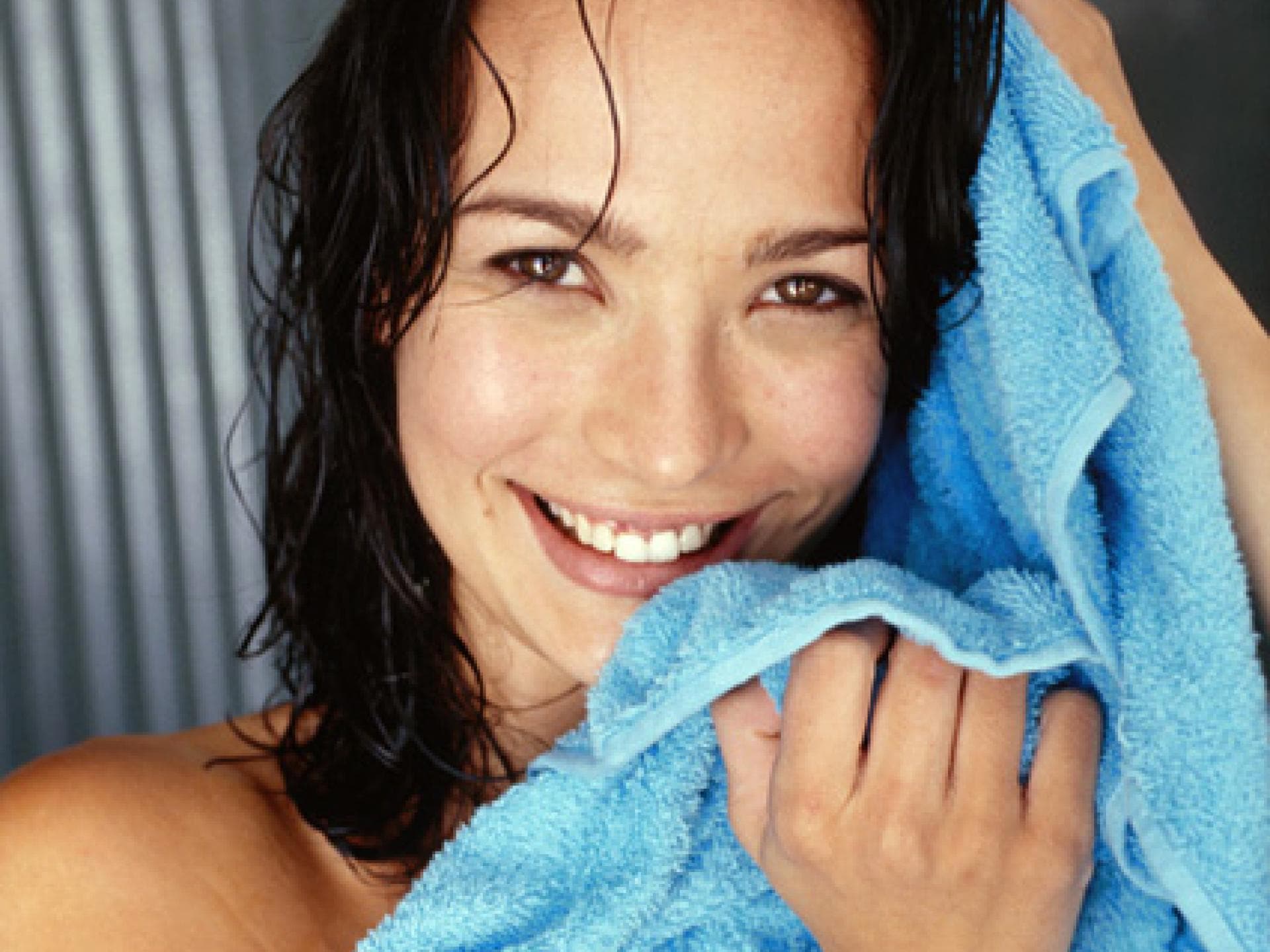 Haare nicht trocken rubbeln