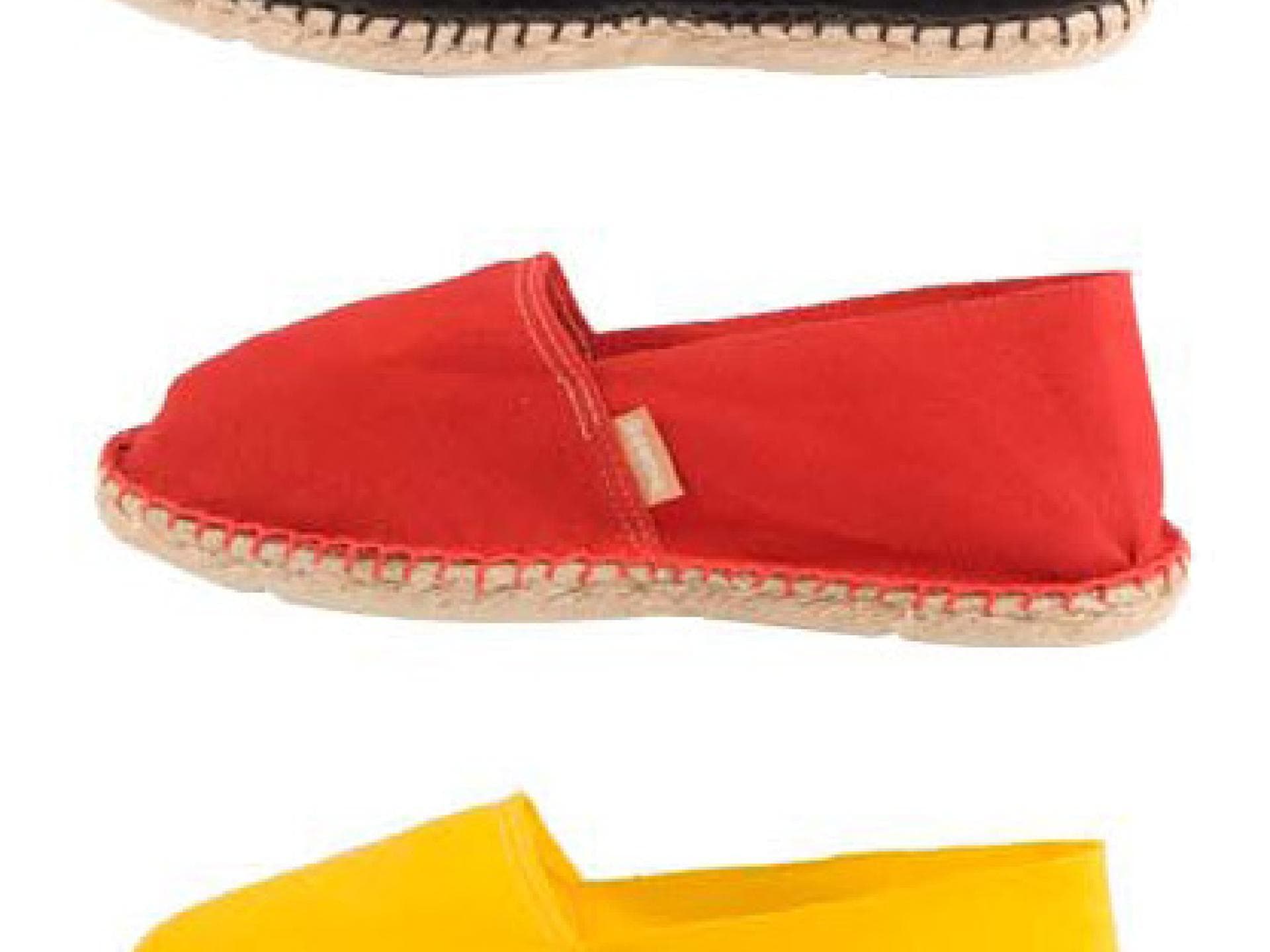 Mit Espandrillas Flagge zeigen