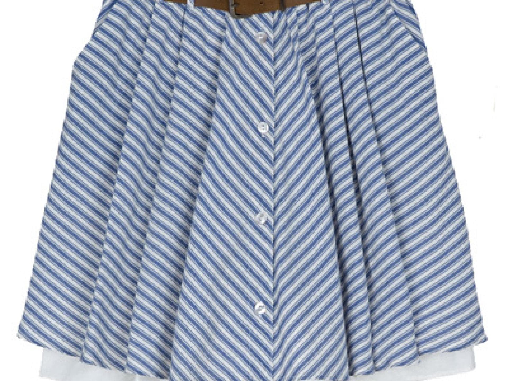 Streifen-Rock von Zara