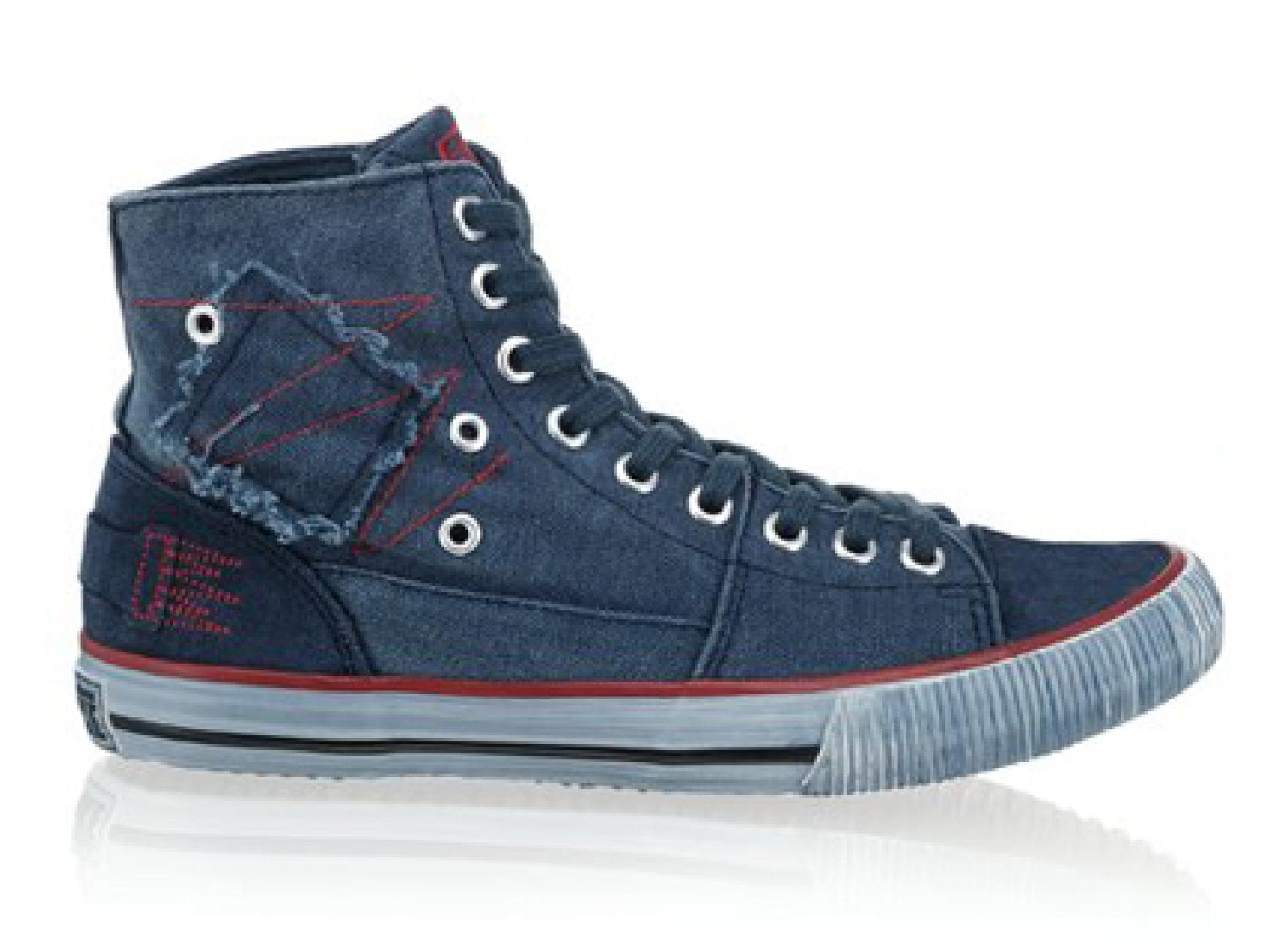 Chucks in Jeansoptik von Fake